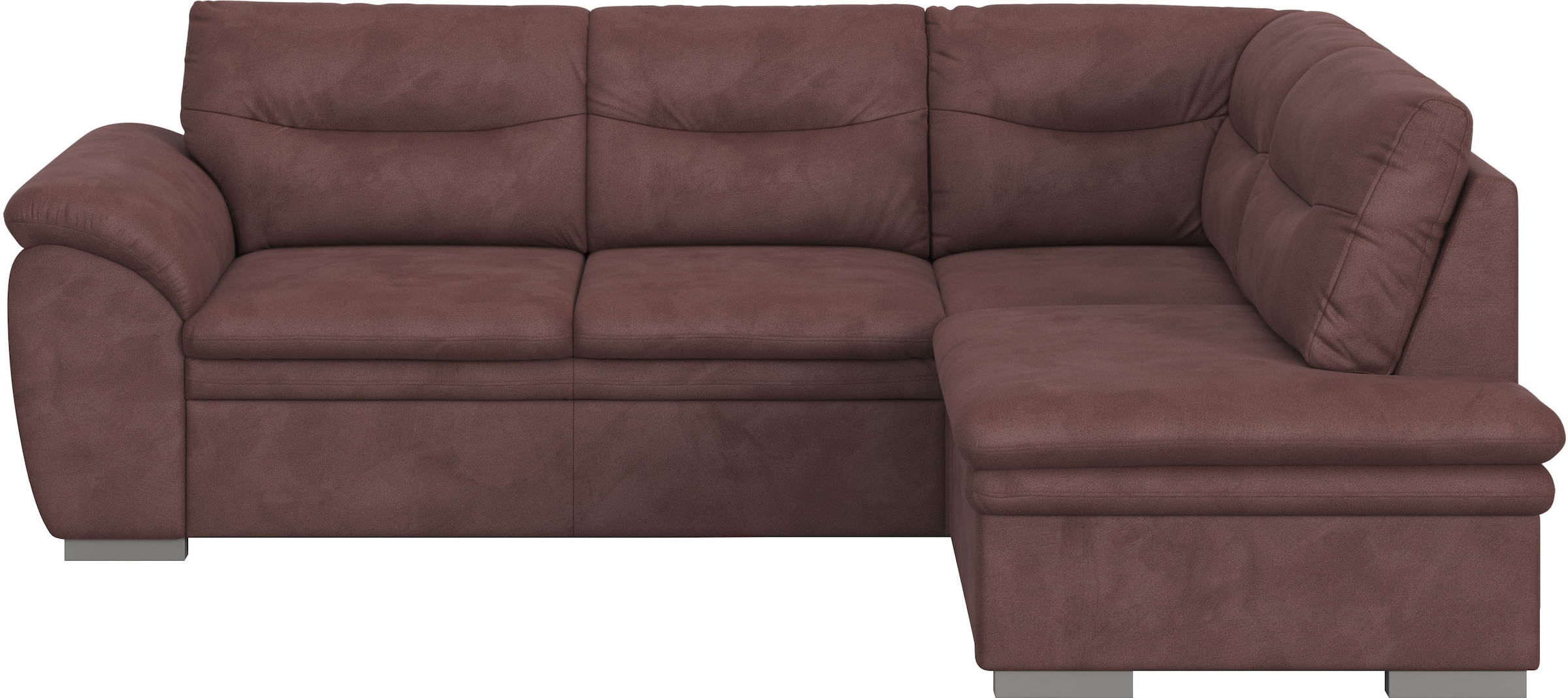 COTTA Ecksofa »Leandra L-Form« wahlweise mit Bettfunktion & Bettkasten