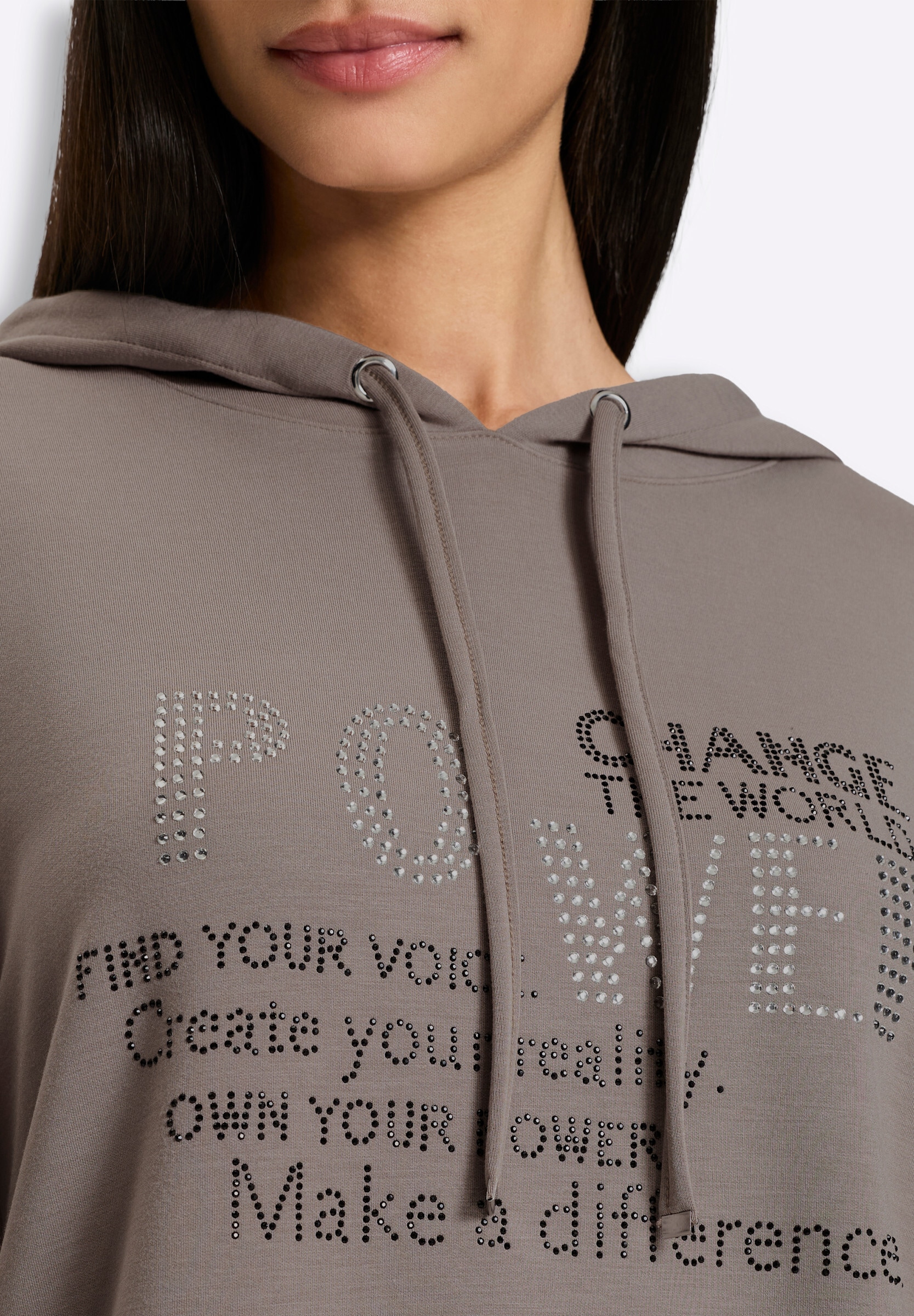 heine Hoodie »Sweatshirt Sweatshirt mit Lettering«
