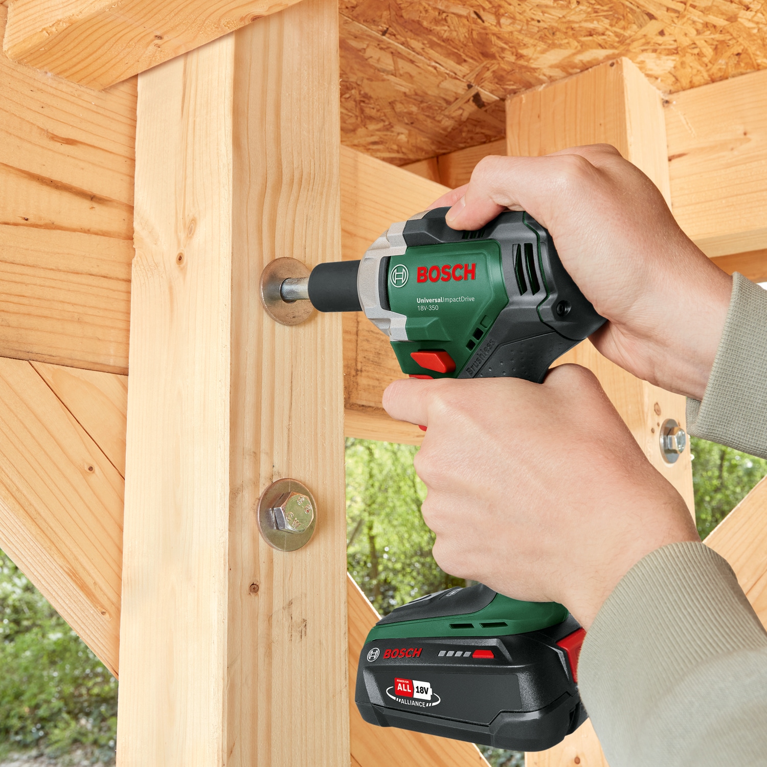 Bosch Home & Garden Akku-Drehschlagschrauber »»GEX 18V-150-3««, ohne Akku, ohne Ladegerät