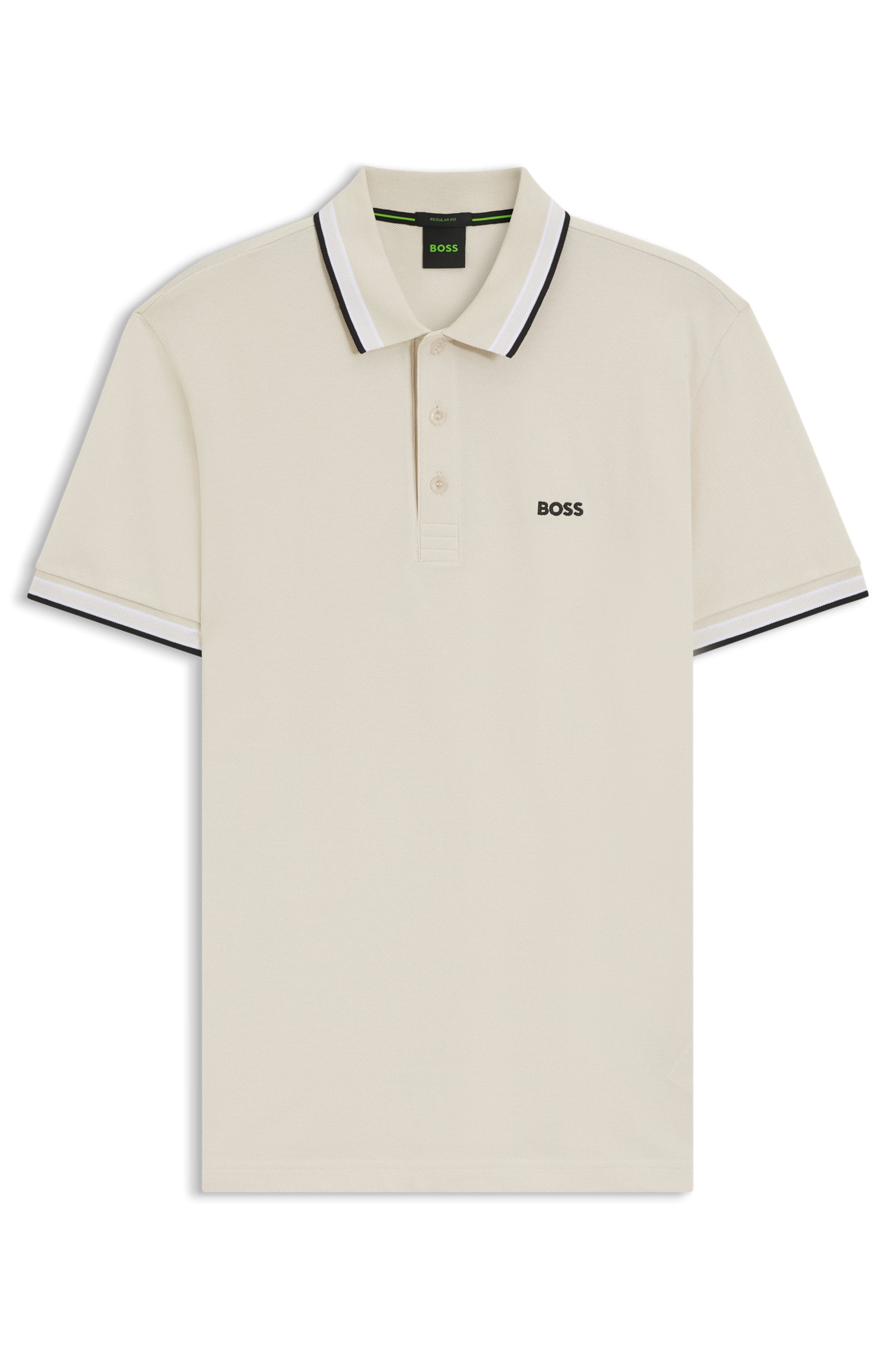BOSS GREEN Poloshirt »Paddy«, mit kontrastfarbenen Streifen am Kragen