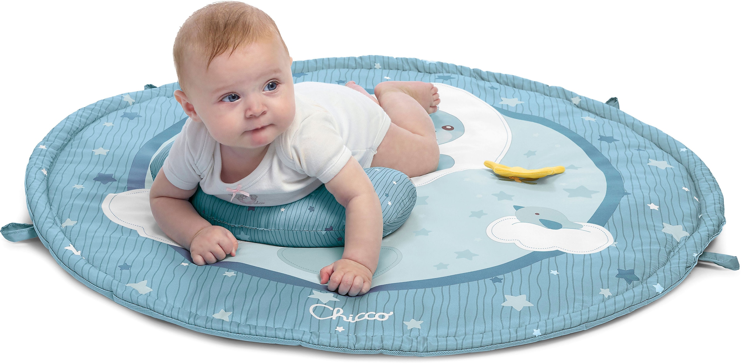 Chicco Baby Gym »Farbspiel Gym, Blue«, mit Projektionen und Melodien