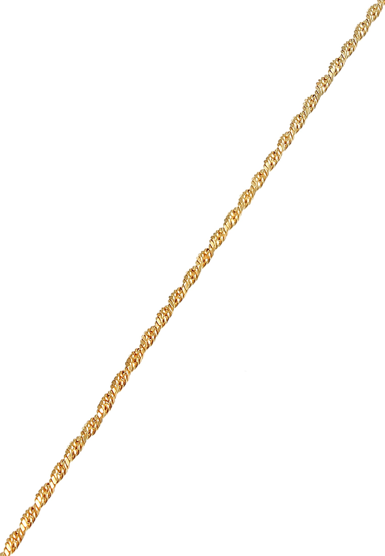 Elli Armkette »Armband Gedreht Kordel Twist 925 Silber«