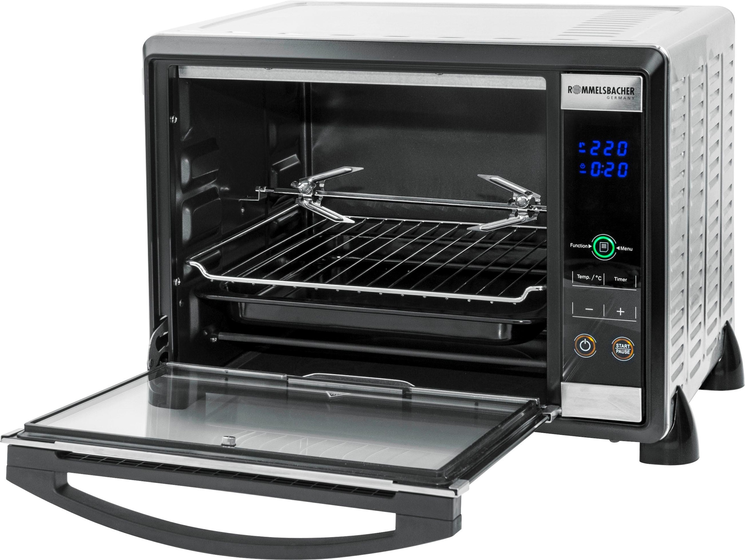 Rommelsbacher Minibackofen »Elektronik Back & Grill Ofen BGE 1580/E«