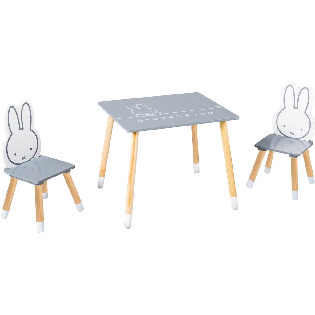 roba® Kindersitzgruppe »miffy®«, (3 tlg.)