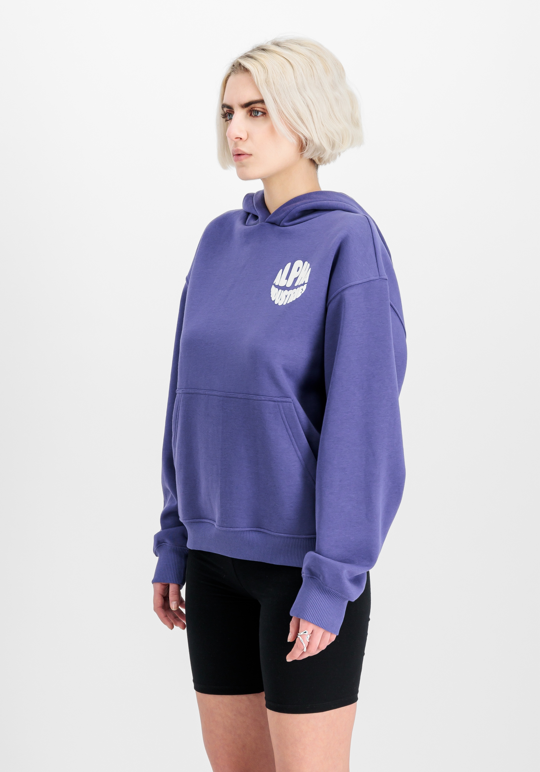 Alpha Industries Hoodie »Alpha Industries Women - Hoodies Logo Hoodie Backprint W«