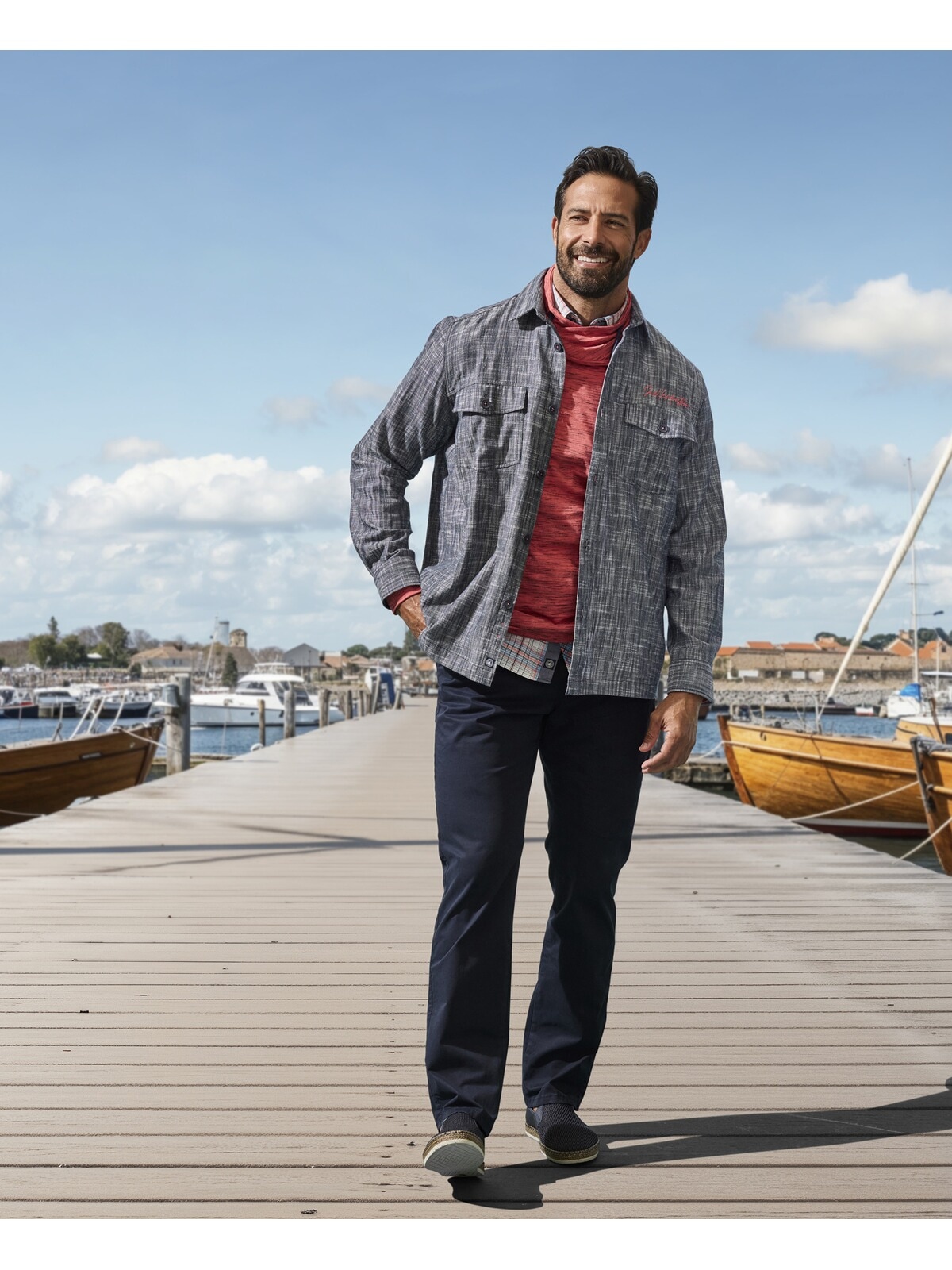 Jan Vanderstorm Outdoorhemd »Outdoorhemd KERLIN«