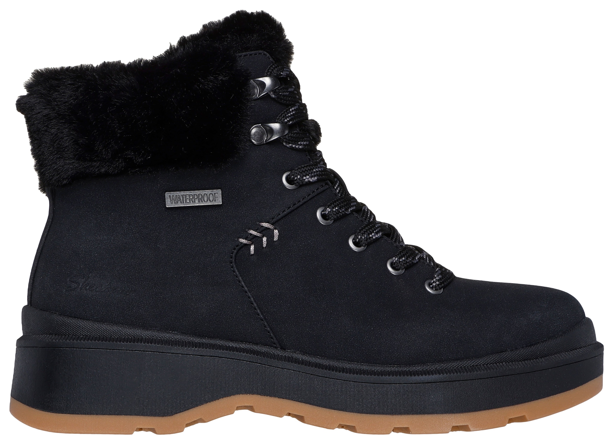 Skechers Winterboots »PARK CITY«  Snowboots, Schnürstiefel mit rutschhemmender Laufsohle