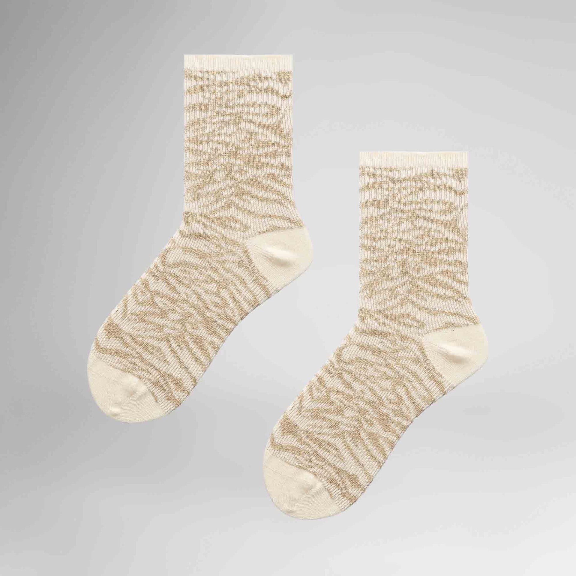Hudson Socken »Socke Playful Tiger« Socken mit schimmerndem Tigermuster