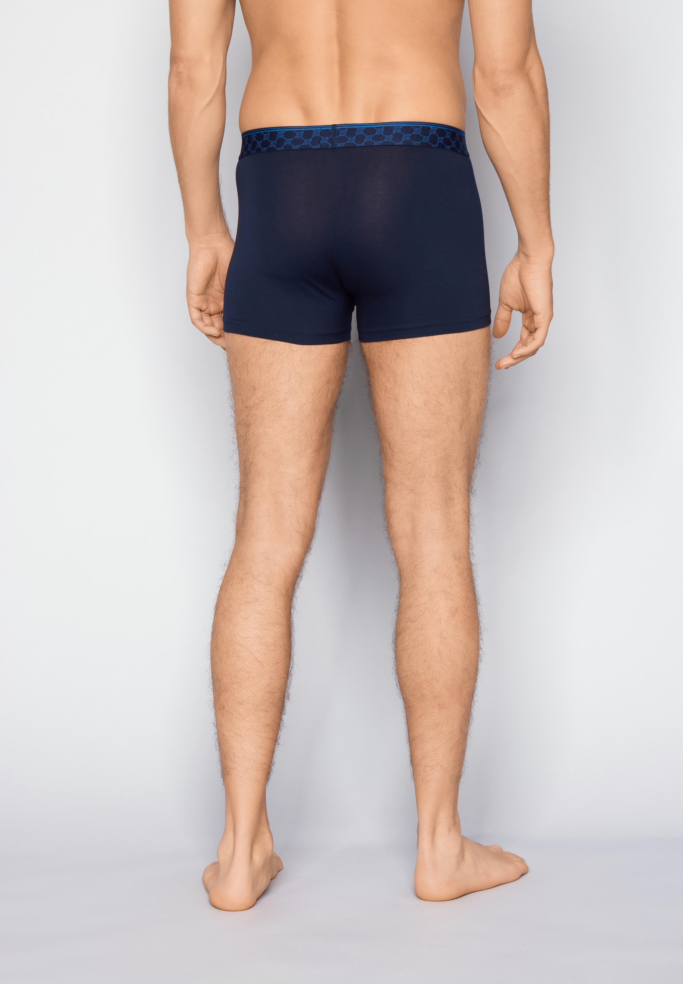 JOOP! Boxershorts »Everyday« 3er Pack,  ohne Eingriff, Cornflower-Logobund, Baumwollmix