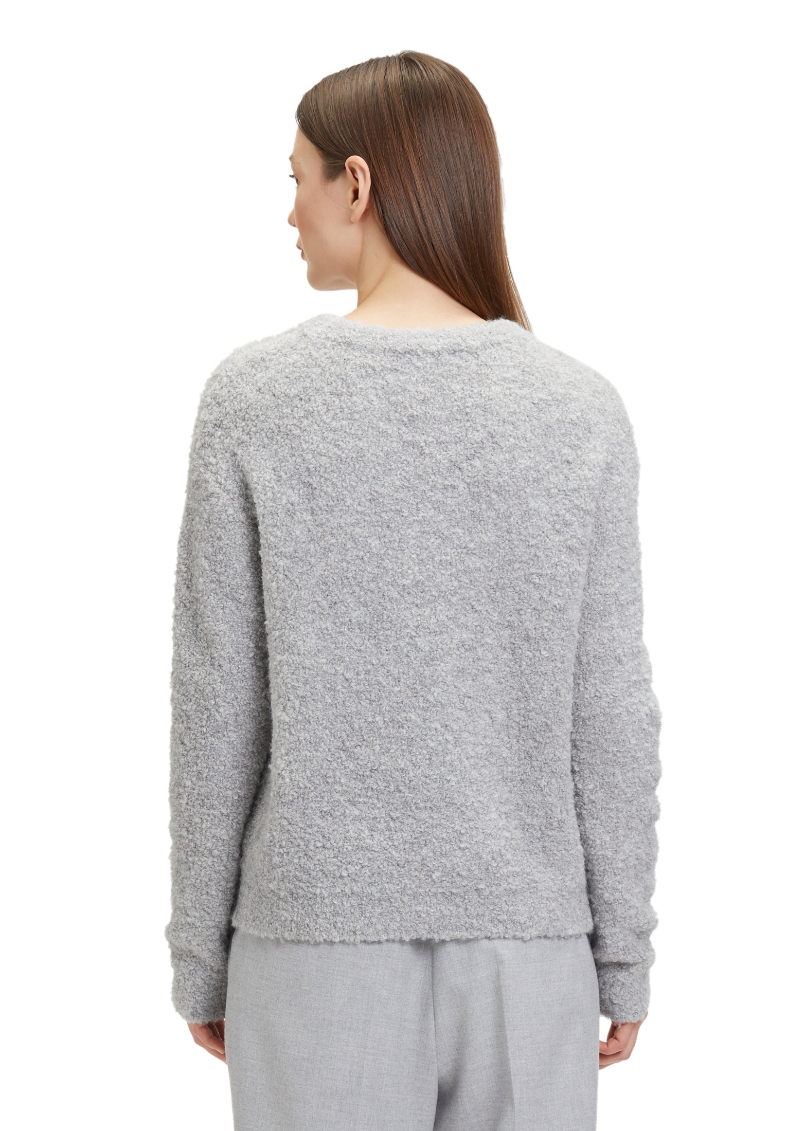 Betty&Co Strickpullover »Strickpullover mit Perlen«