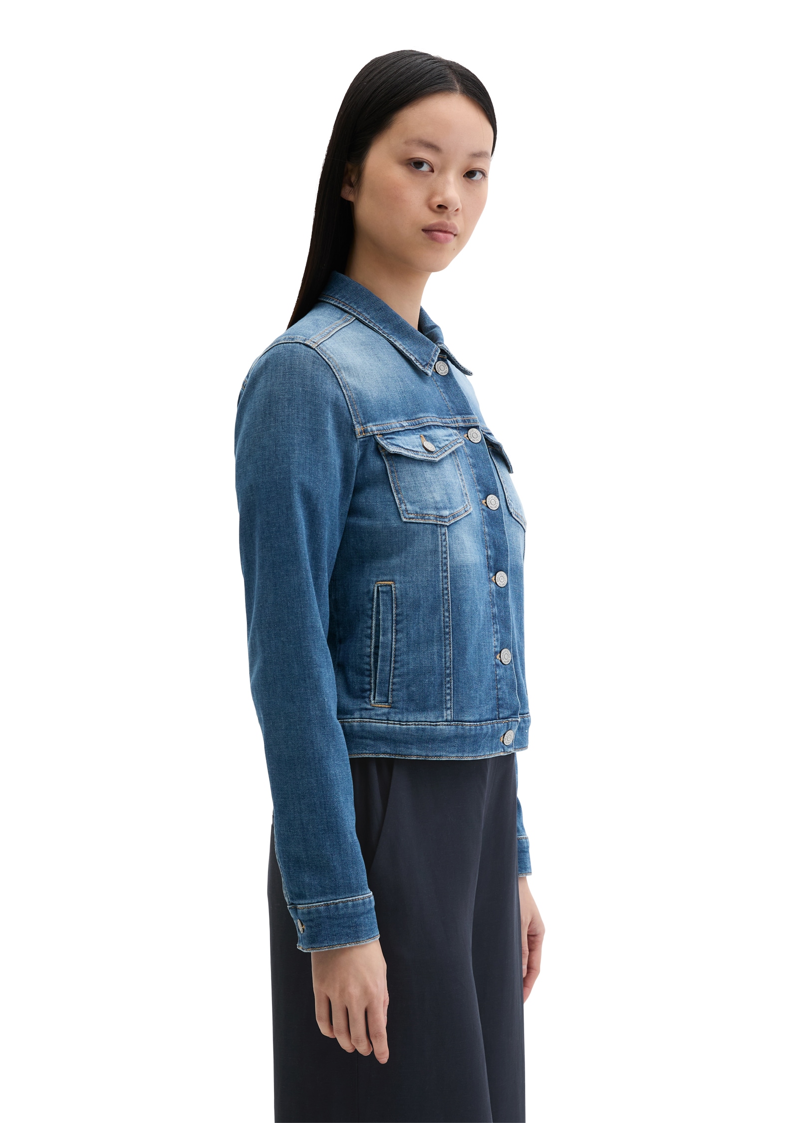 Marc O'Polo Jeansjacke regular fit aus Cashmere Touch Denim