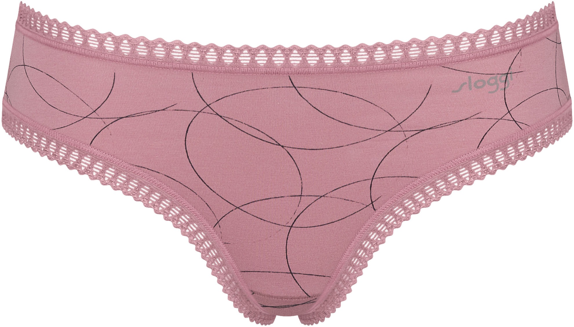sloggi Slip »GO Crush Hipster C3P«, (3er Pack), mit Spitzendetails