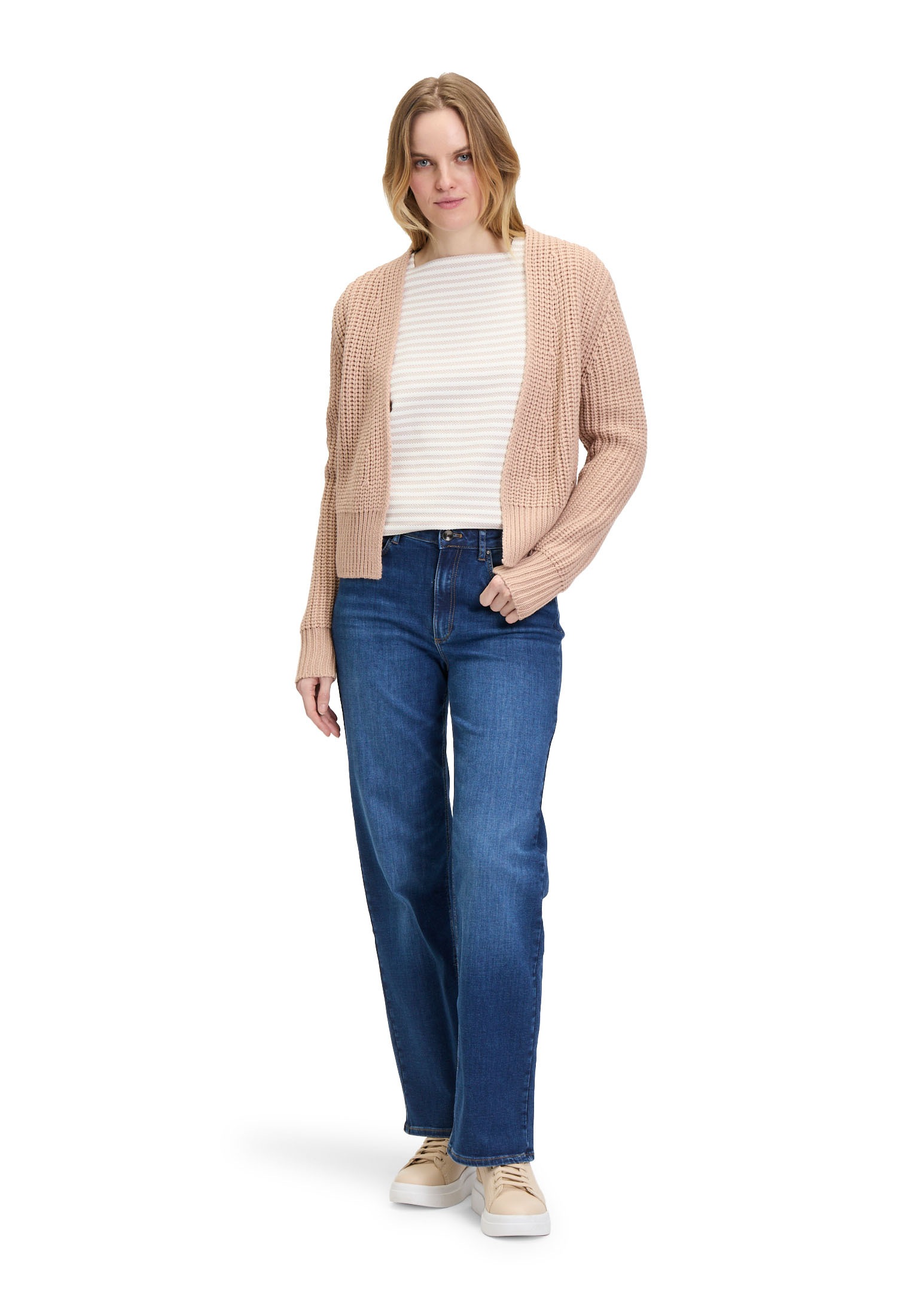 Betty&Co Kurzarmshirt »Ringelshirt mit U-Boot-Ausschnitt«