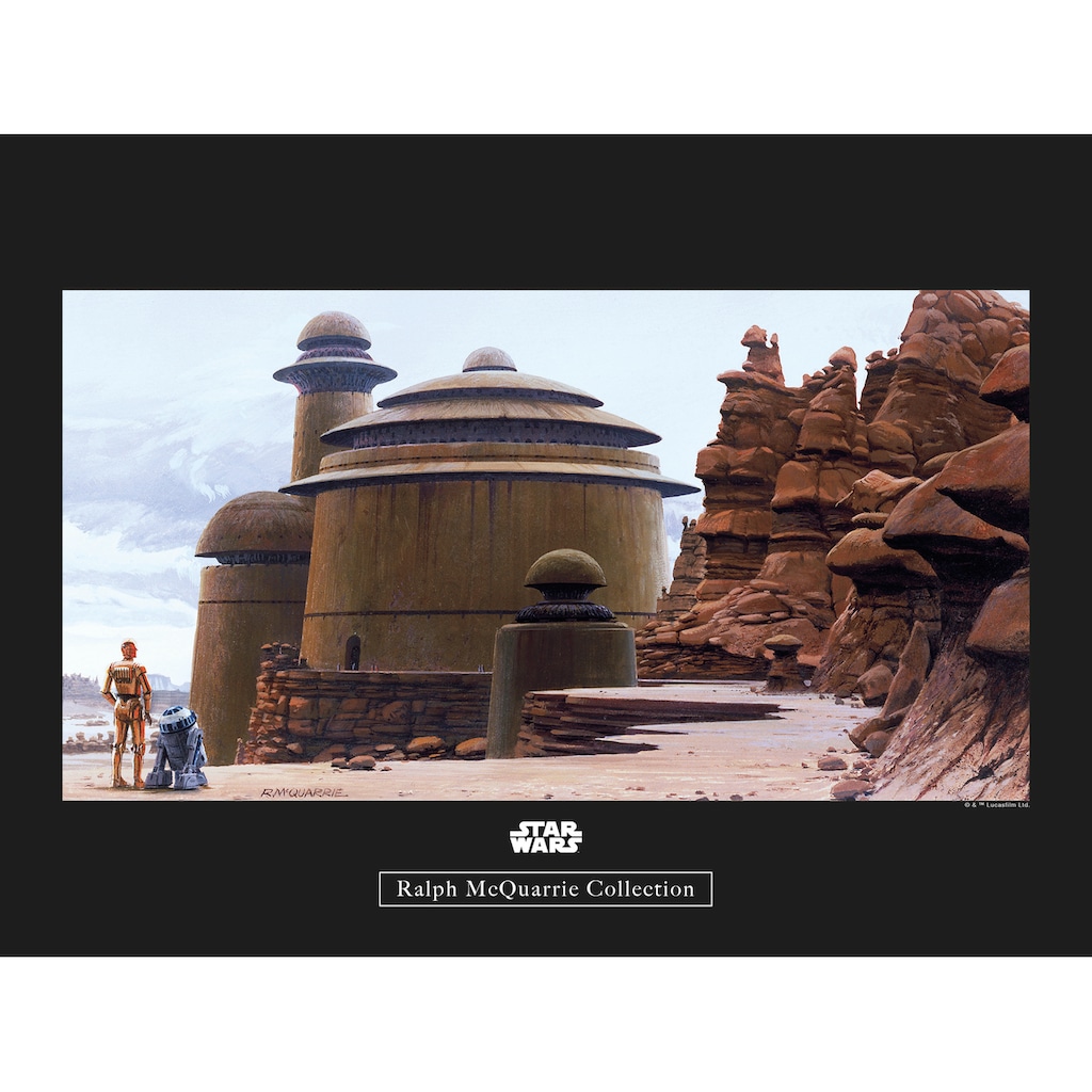 Komar Poster »Star Wars Classic RMQ Jabbas Palace«, Star Wars, (1 St.)