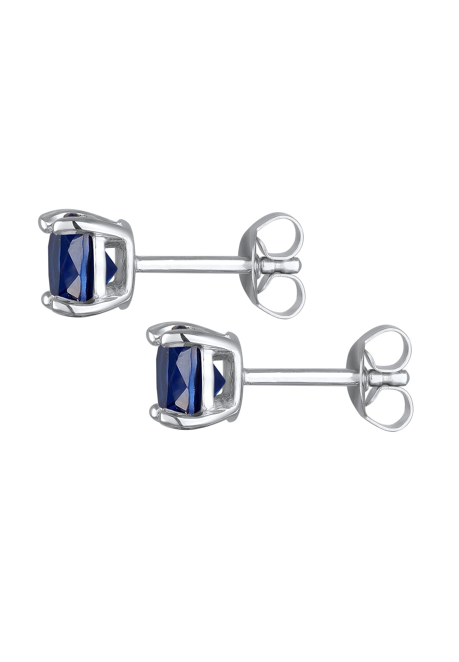 Kuzzoi Paar Ohrstecker »Ohrringe Basic Stecker Geo Kristalle 925 Silber«