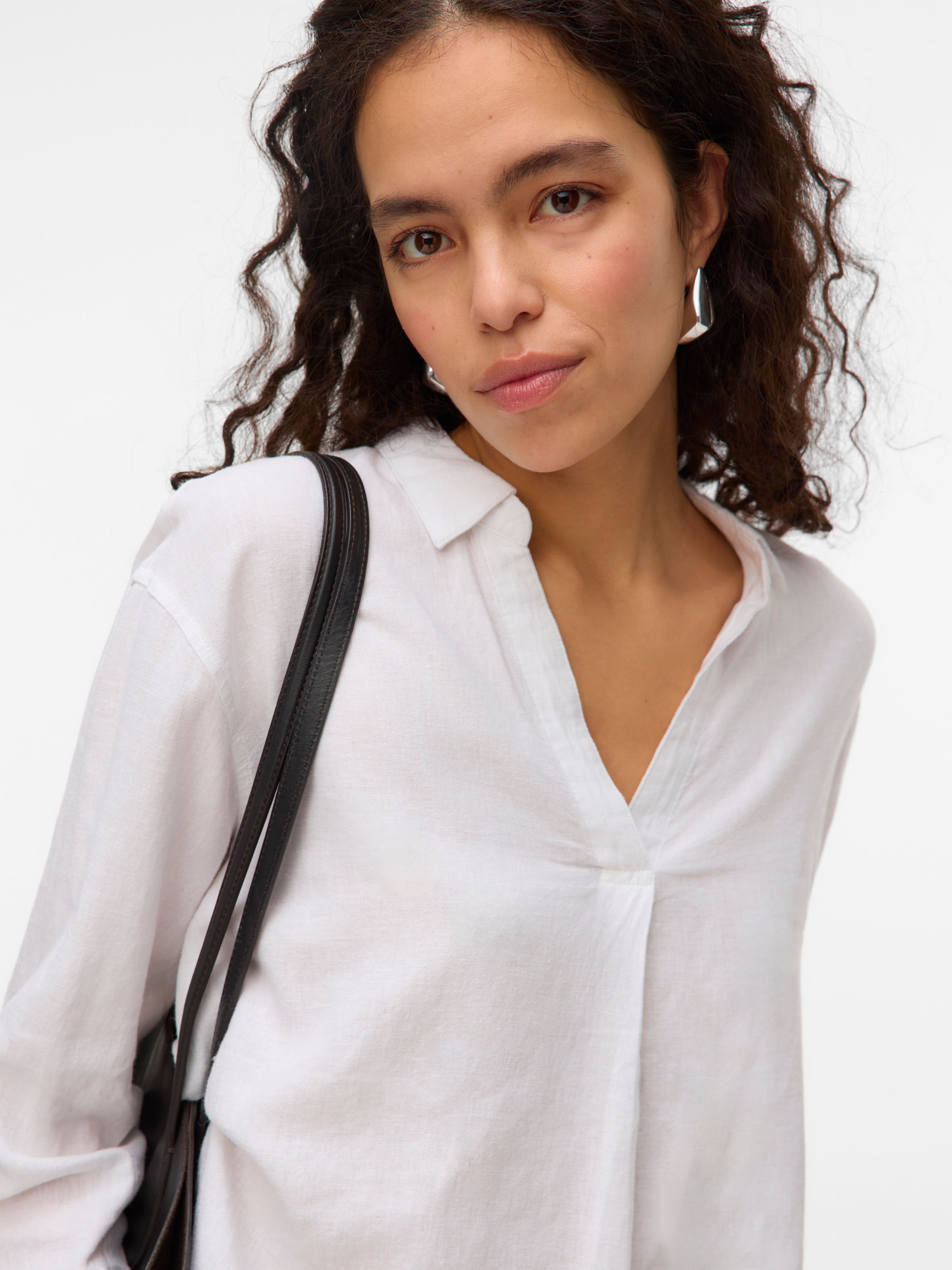 Vero Moda Shirtbluse »VMLINN 3/4 TOP WVN GA NOOS«