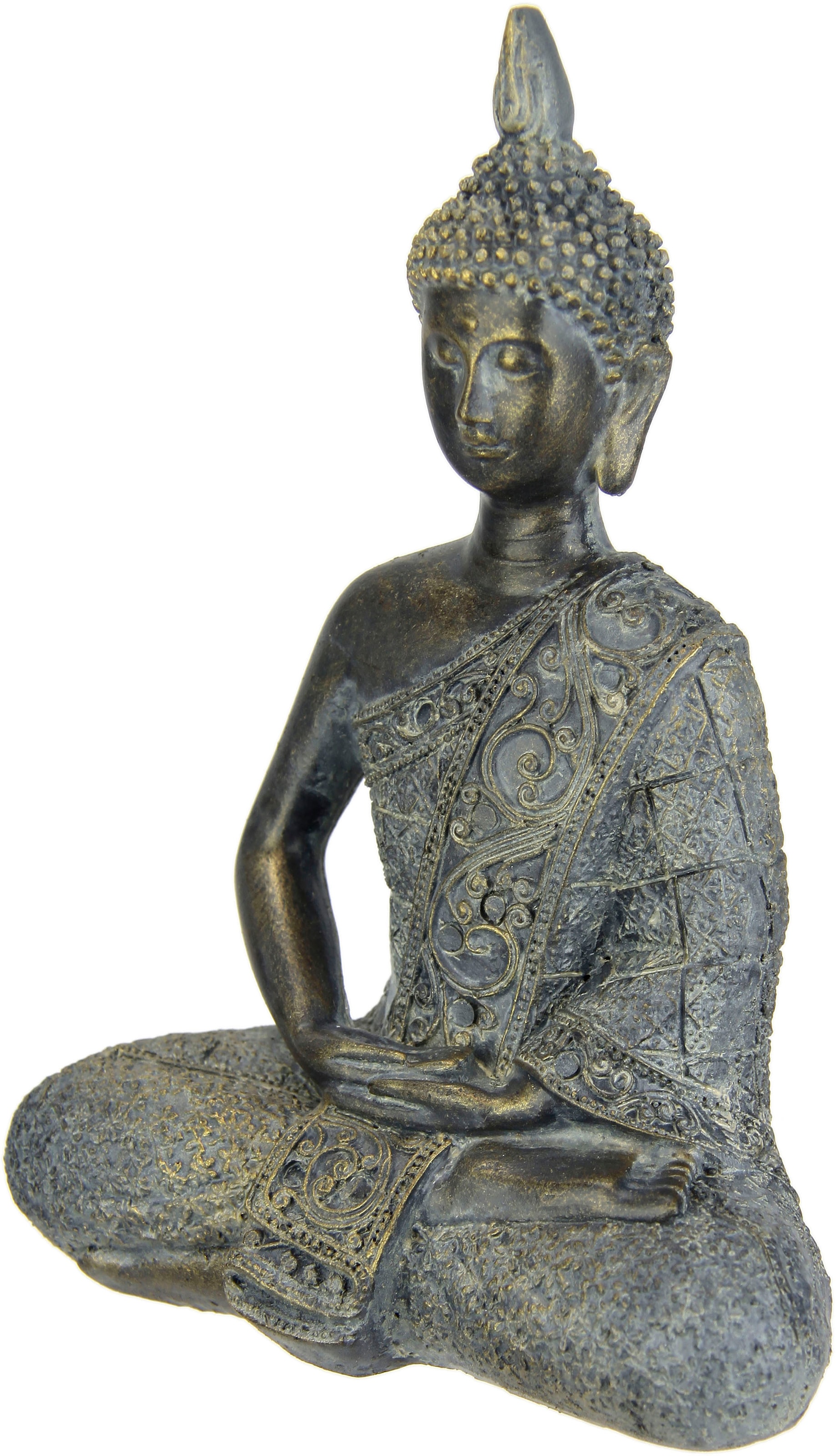 I.GE.A. Dekofigur Skulptur«, Figuren Shop Garten-Figur meditierend »Buddha OTTO Wohnaccessoire Statue sitzend im Online Figur