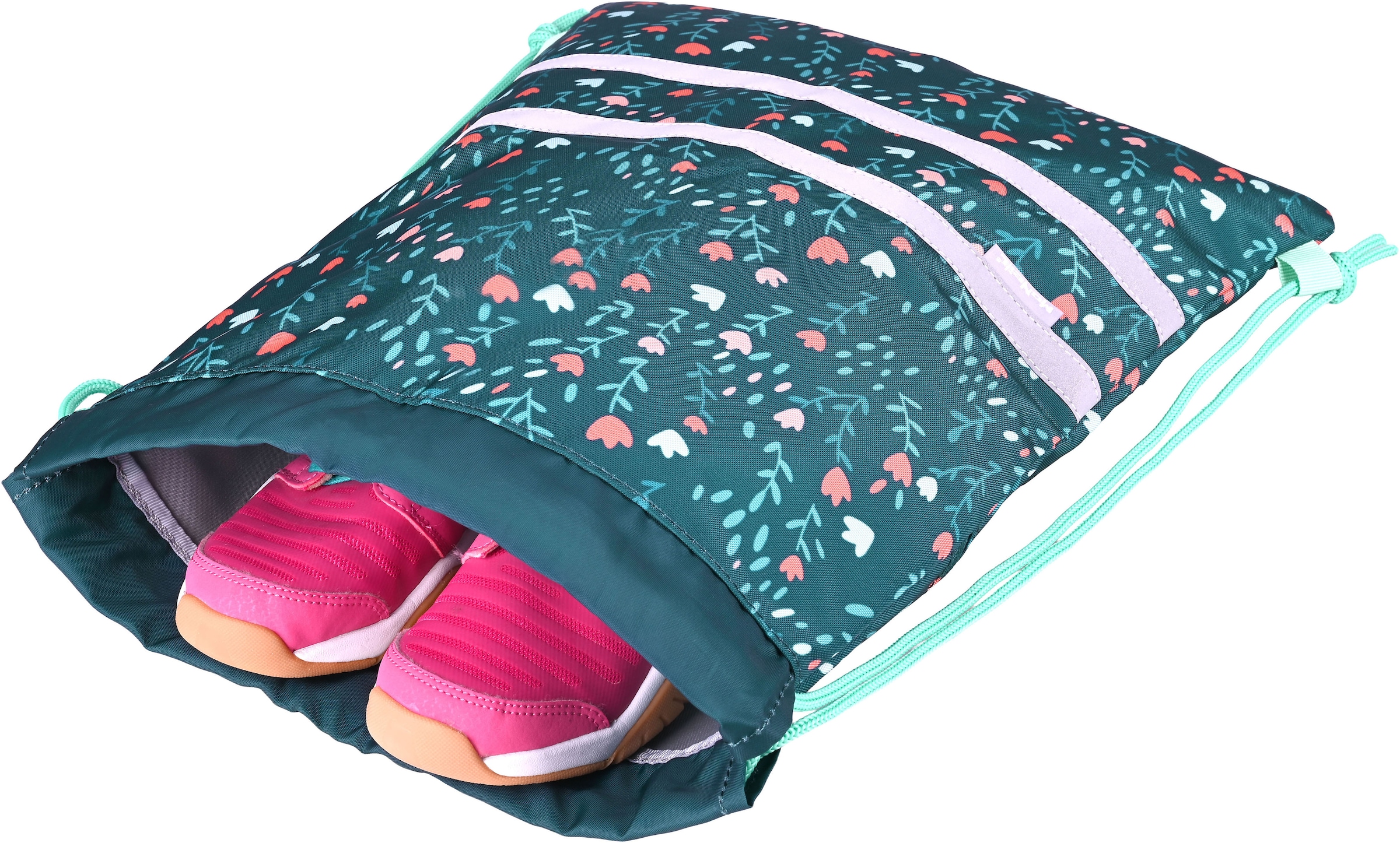 McNeill Schulranzen »Bravo, inkl. Etui, Turnbeutel,« Reflektierende Streifen auf den Schultergurten;Retroreflektierende Flächen