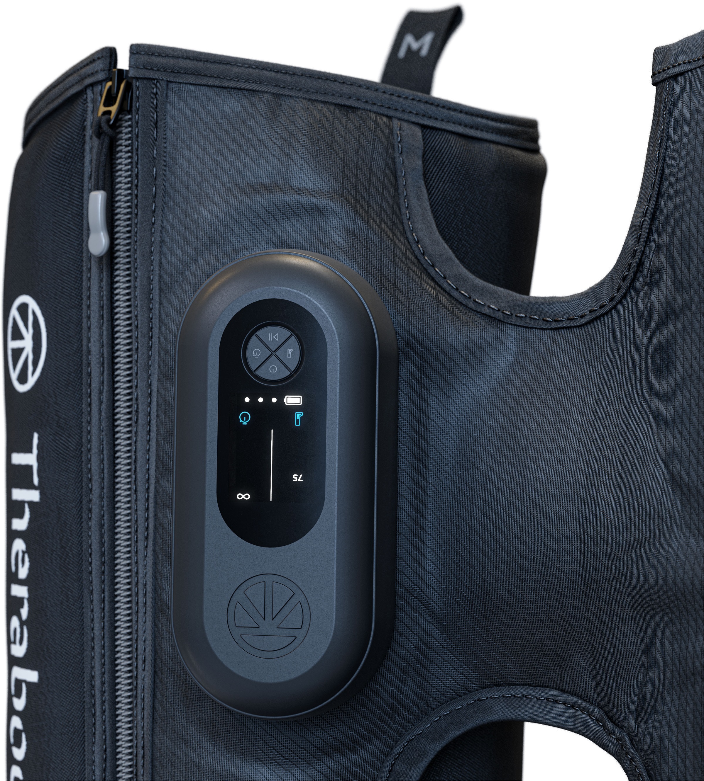 Therabody Massagegerät »Gr. L, RecoveryAir JetBoots Prime Kompressions-Stiefel, Large«, lindert Muskelschmerz, fördert Regeneration, Leistung, Flexibilität
