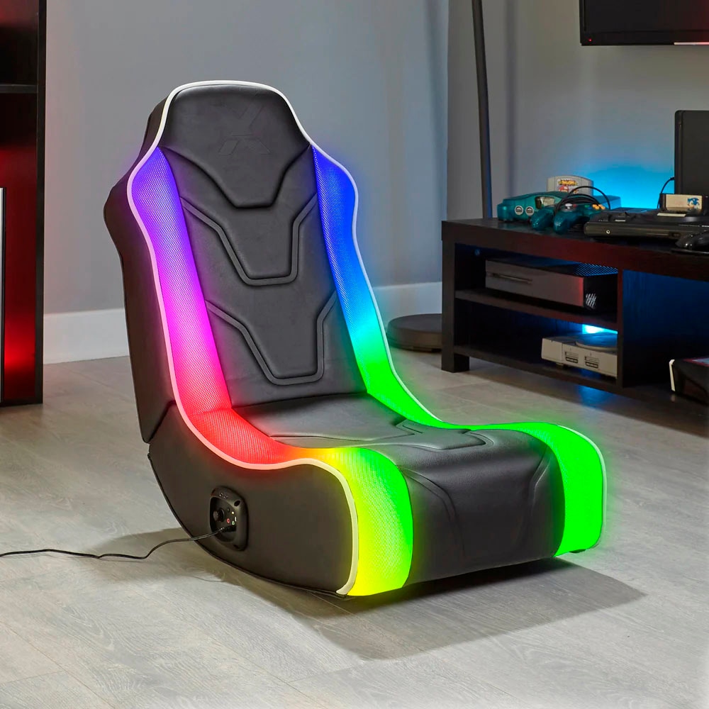 X Rocker Gaming-Stuhl »Chimera RGB 2.0 Neo Motion LED Floor Rocker Gaming Bodensessel«