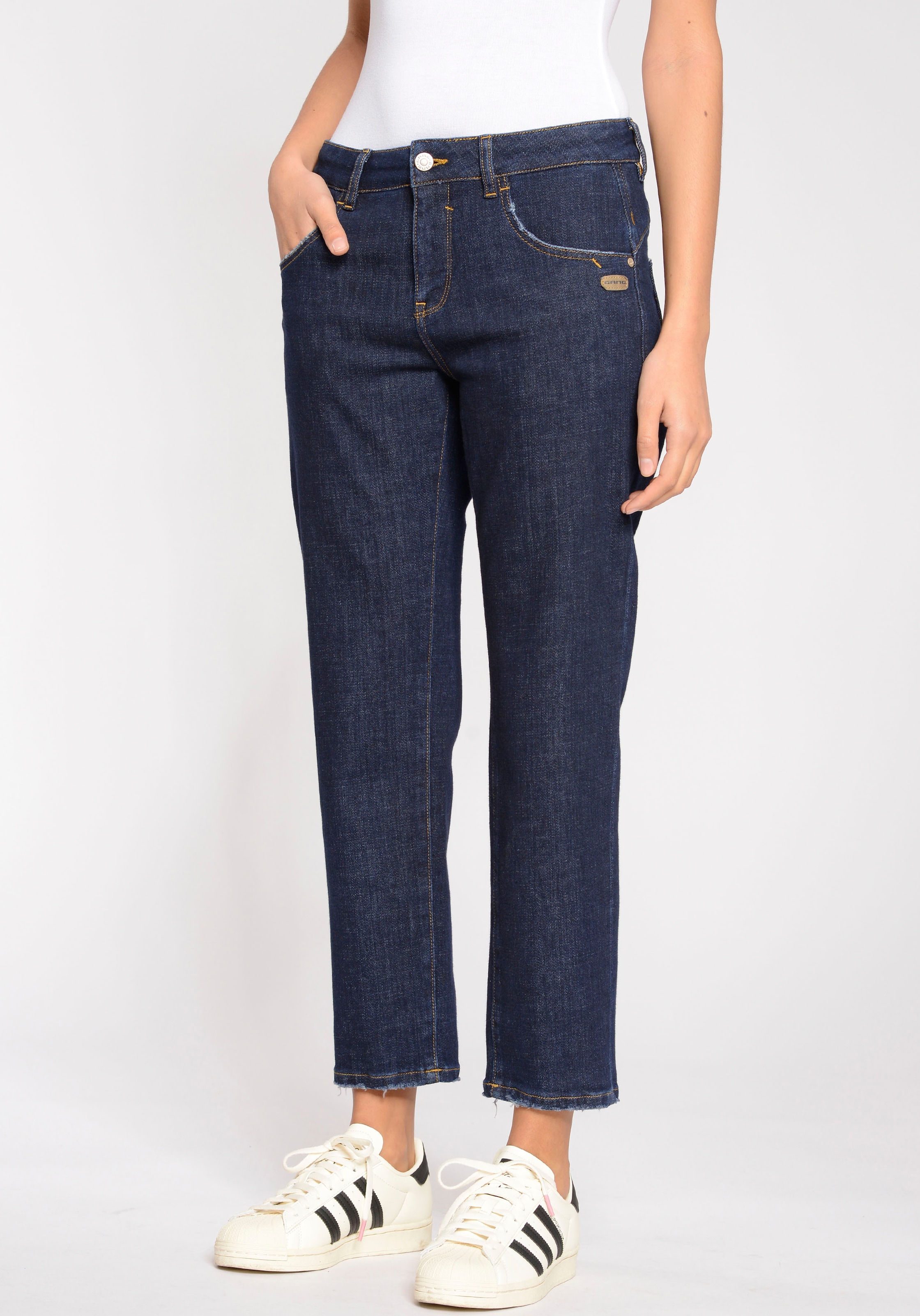 GANG Relax-fit-Jeans »94Rubinia Cropped«