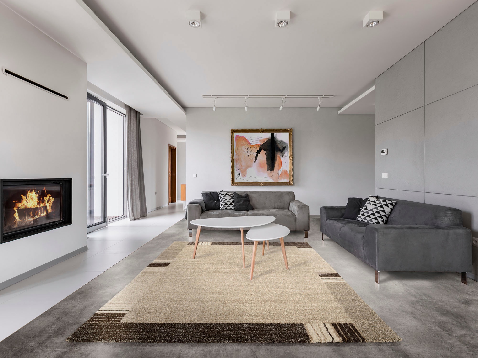 OCI DIE TEPPICHMARKE Teppich »CASTLE FLORA« rechteckig 20 mm Höhe Wohnzimmer