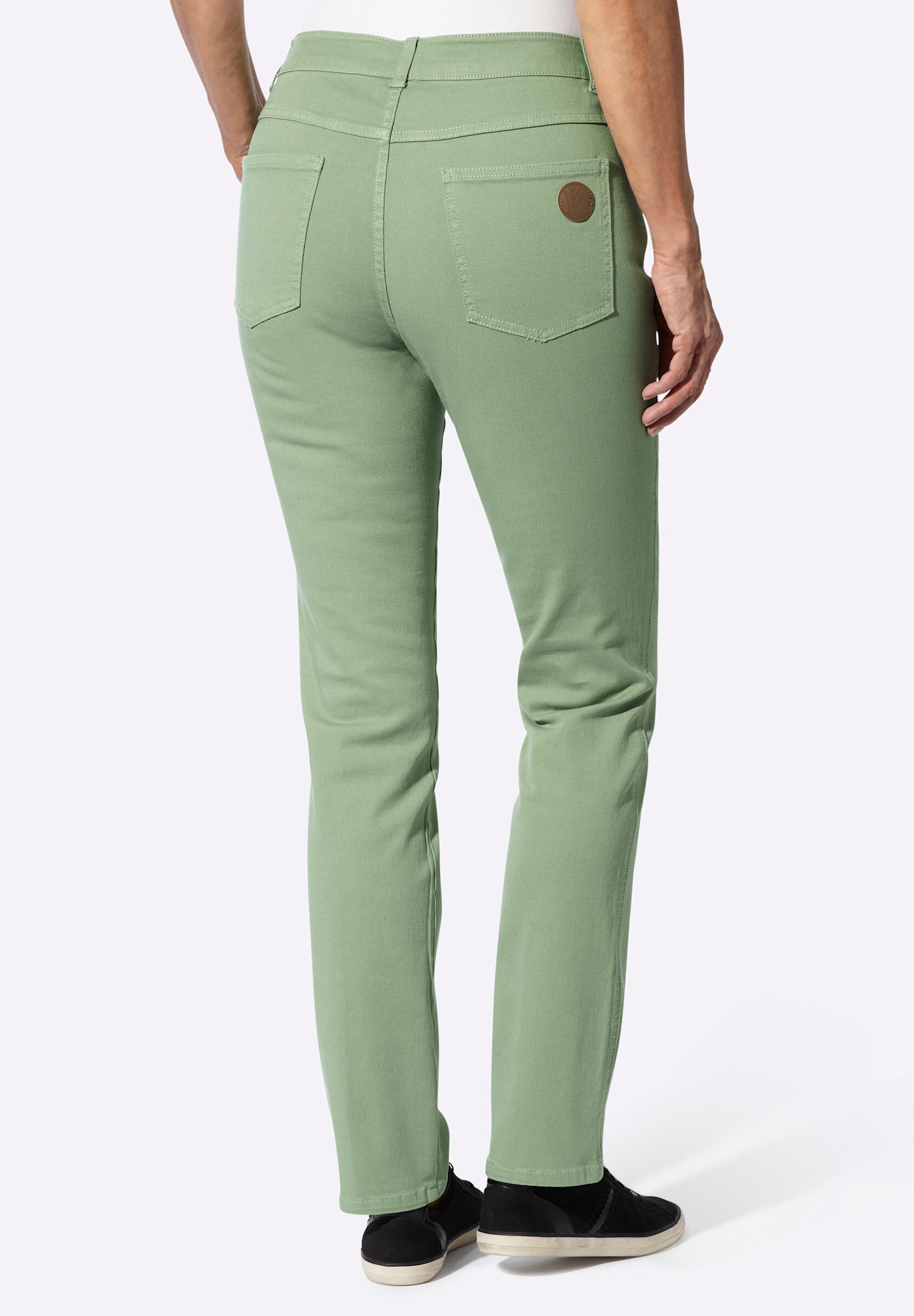 Sieh an! Bequeme Jeans »Twill-Jeans Röhrenjeans in Twill-Qualität«