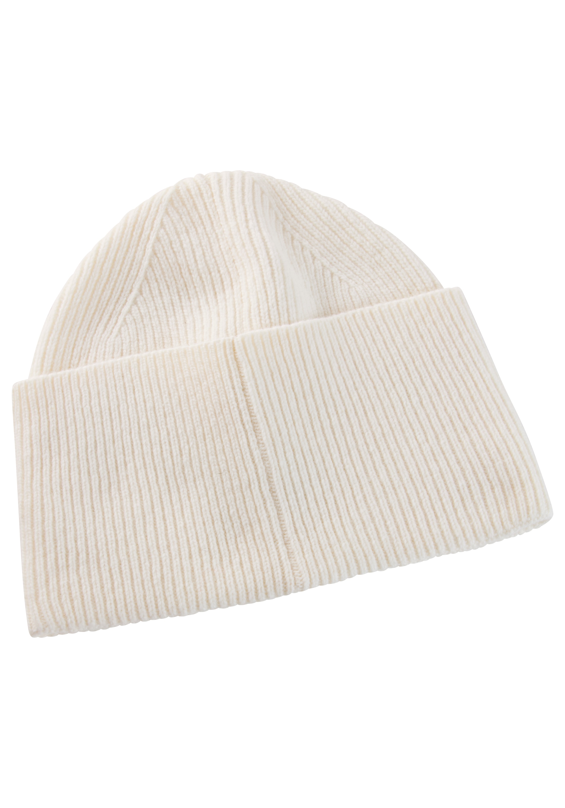 HUGO Beanie »Xaff 6« mit Logobadge