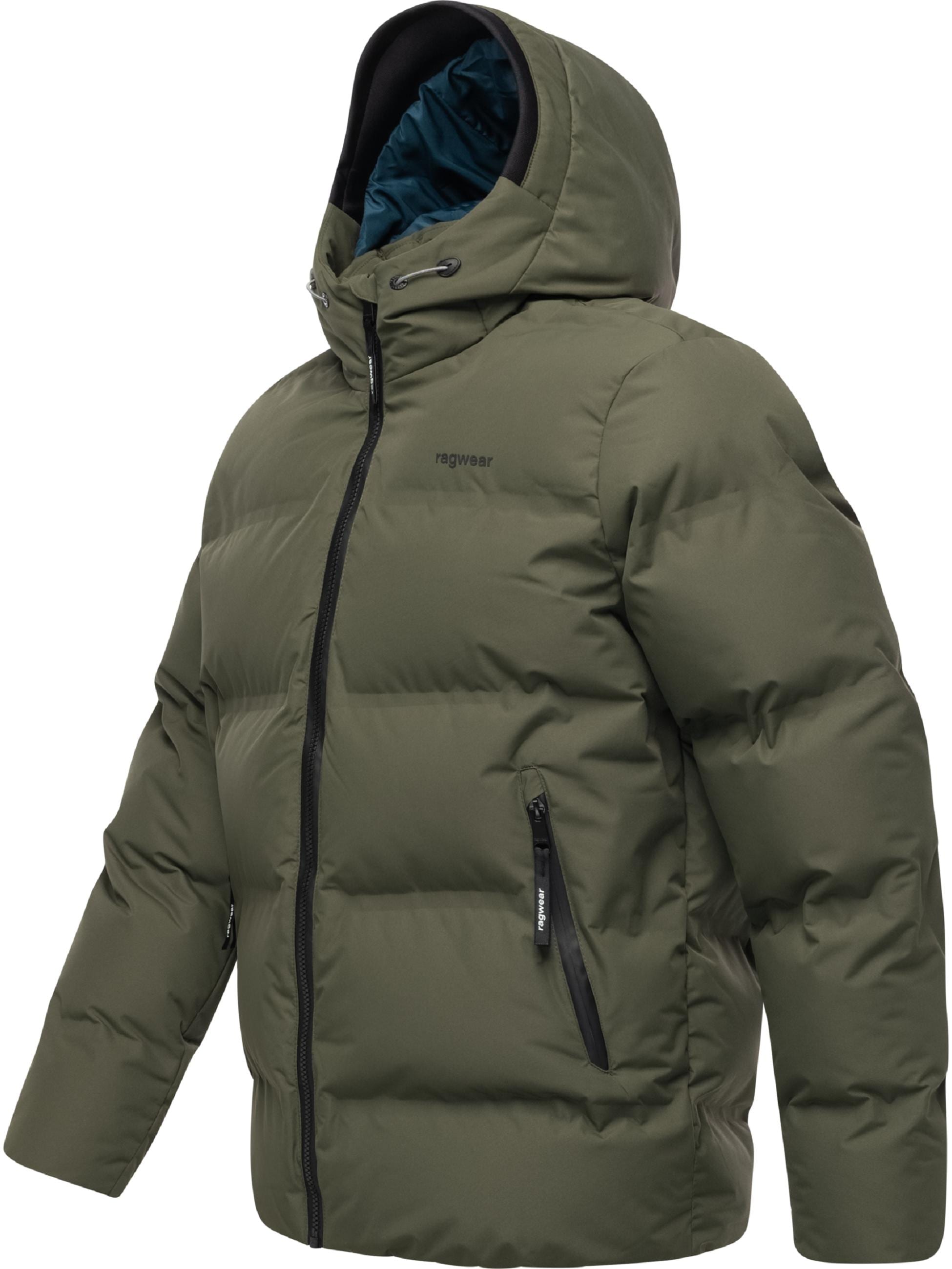Ragwear Winterjacke »Winterjacke Norgos« mit Kapuze Winter Steppjacke mit Kapuze