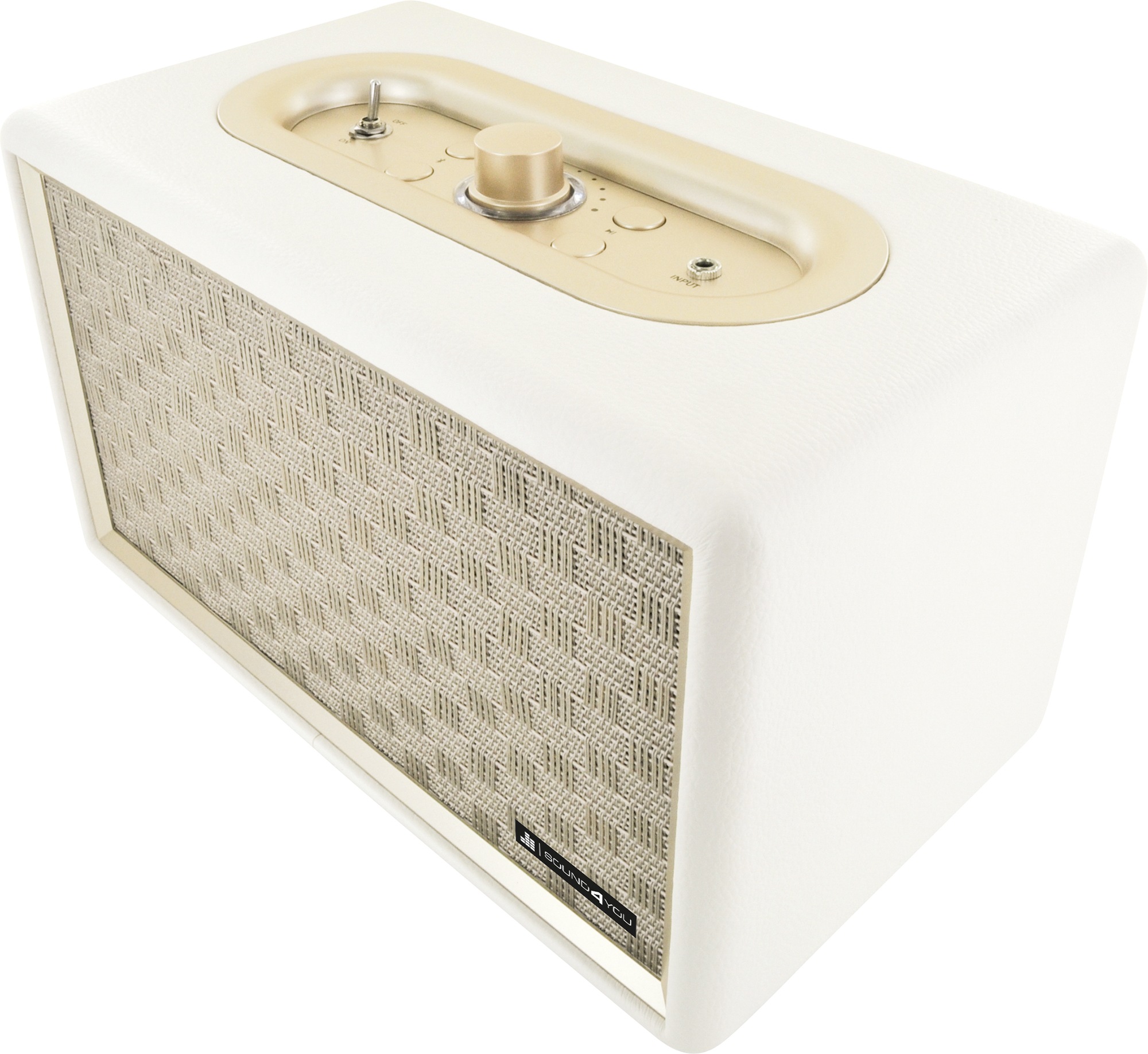 Schwaiger Bluetooth Lautsprecher Retro Design Stereo Speaker