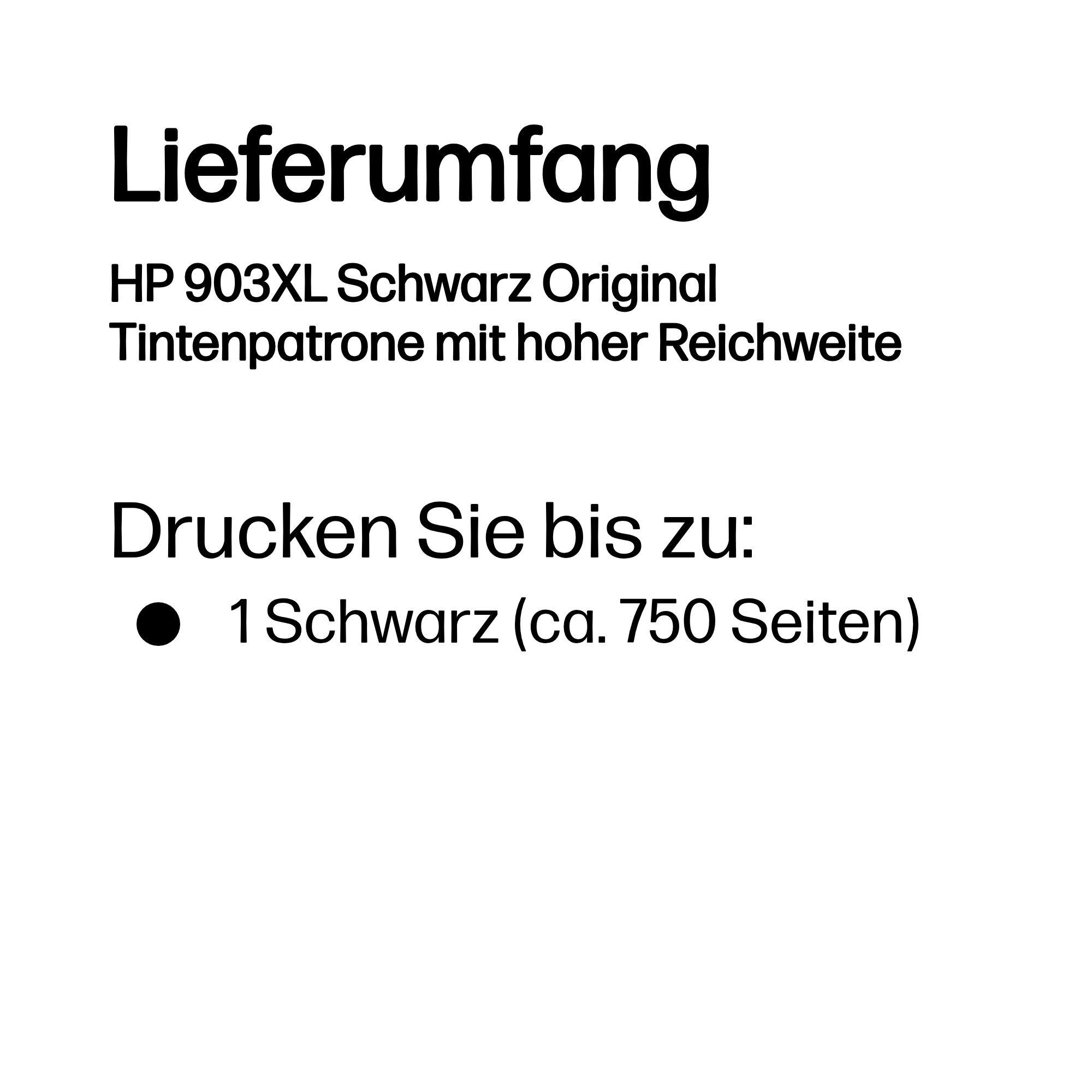HP Tintenpatrone »903XL«