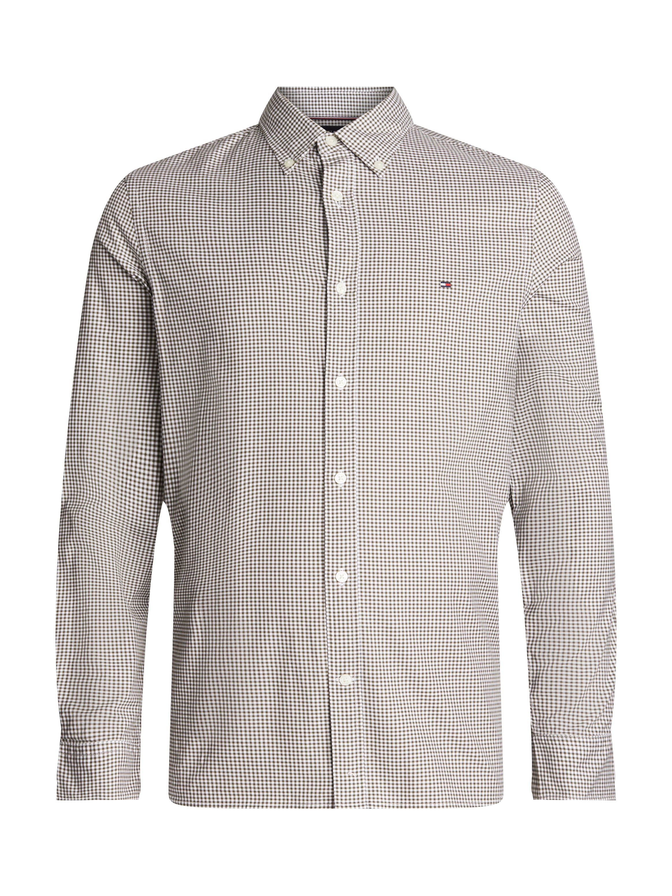 Tommy Hilfiger Langarmhemd »MICRO GINGHAM POPLIN SF SHIRT«
