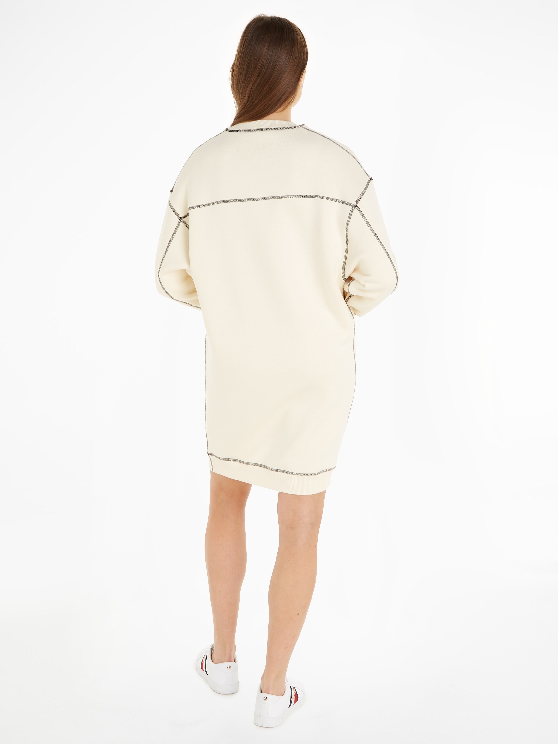Tommy Hilfiger Sweatkleid »VARSITY 85 SWTSHIRT DRESS LS«, mit Logoprägung