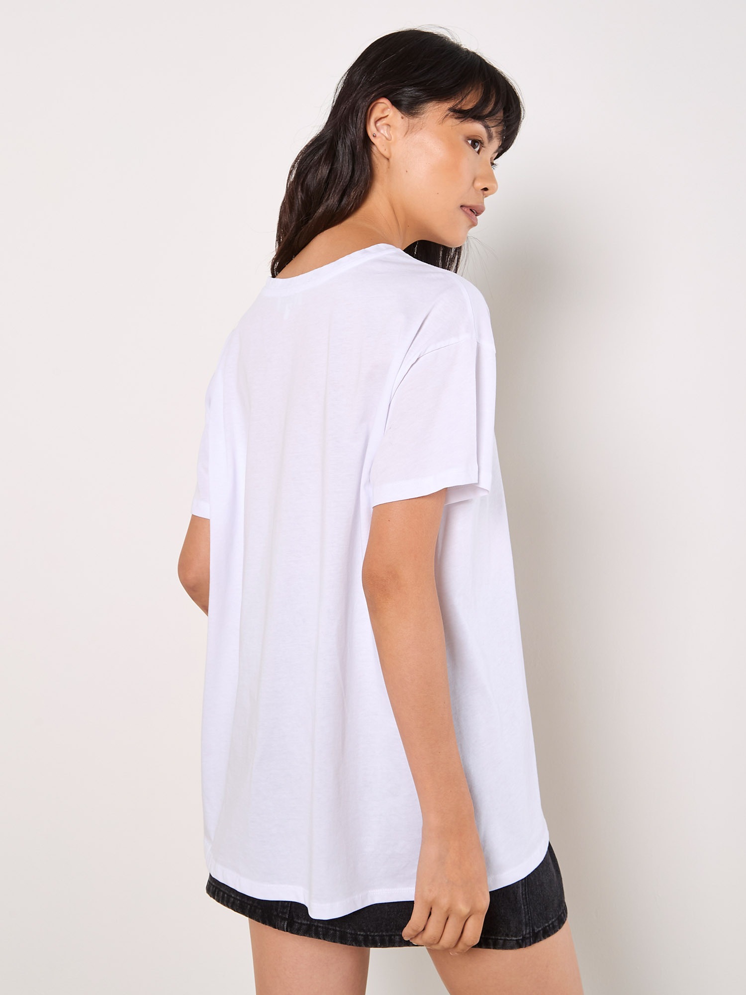 Apricot Shirttop »Top« mit Schriftzug