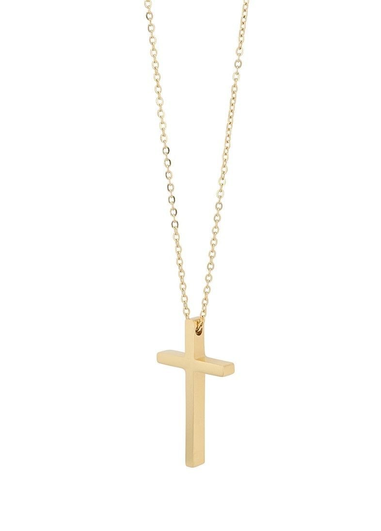 Adelia´s Kette mit Anhänger »Adelia's Unisex Edelstahl Halskette mit Anhänger Kreuz«