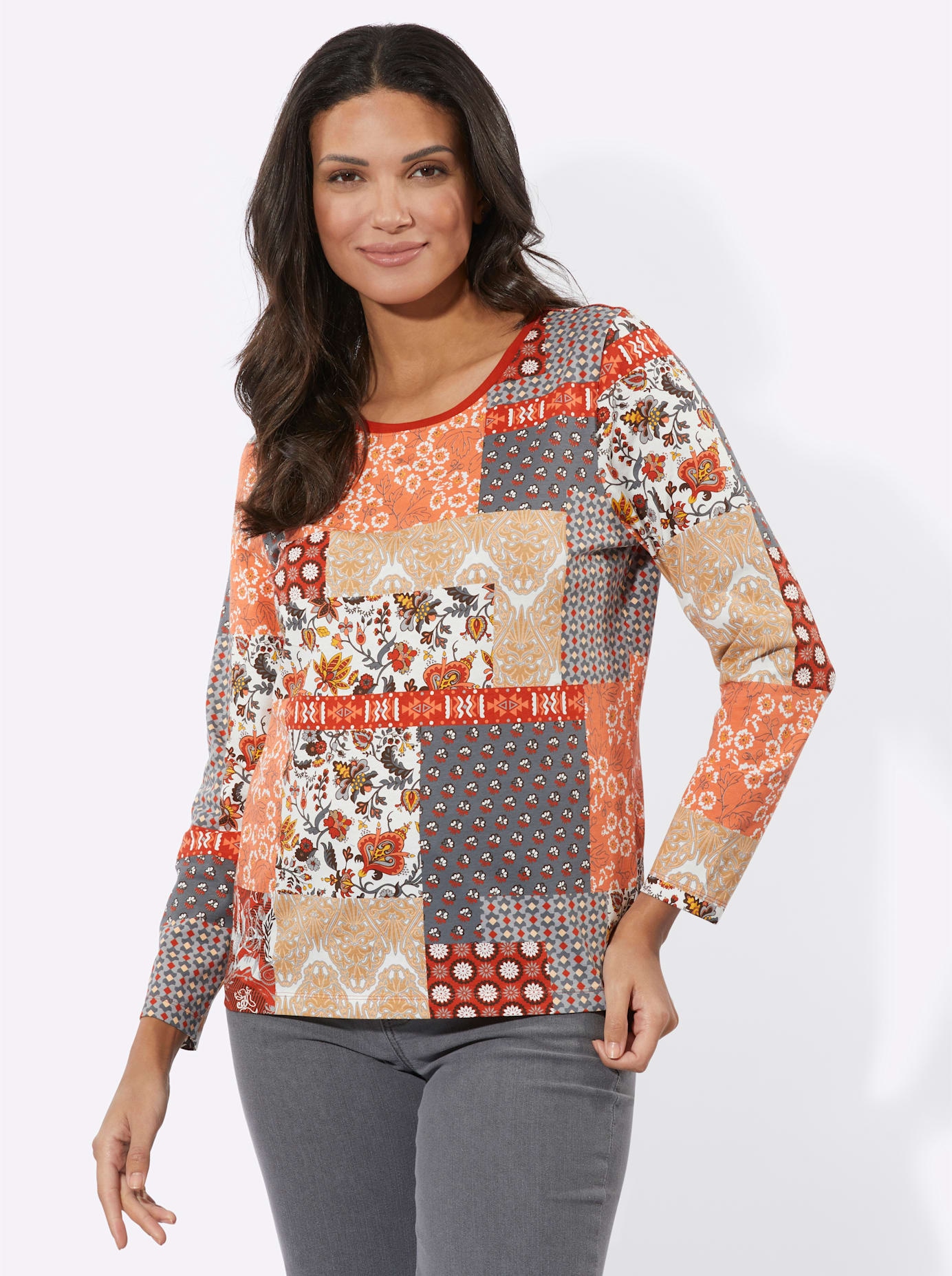 Classic Basics Langarmshirt »Langarm-Shirt«, (1 tlg.)