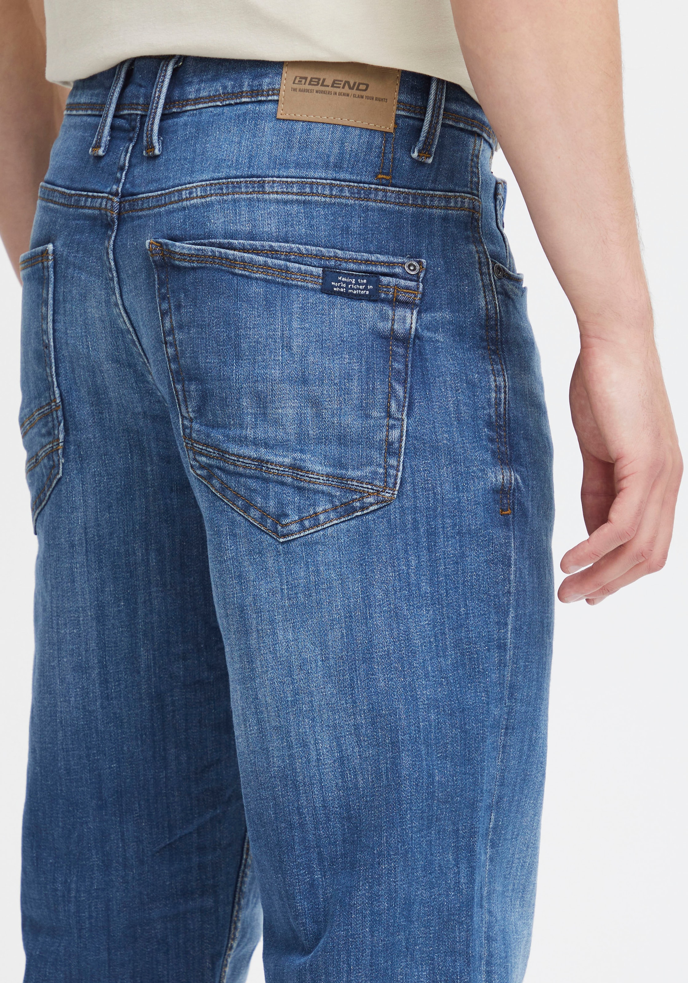 Blend Regular-fit-Jeans »BL-Rock fit«