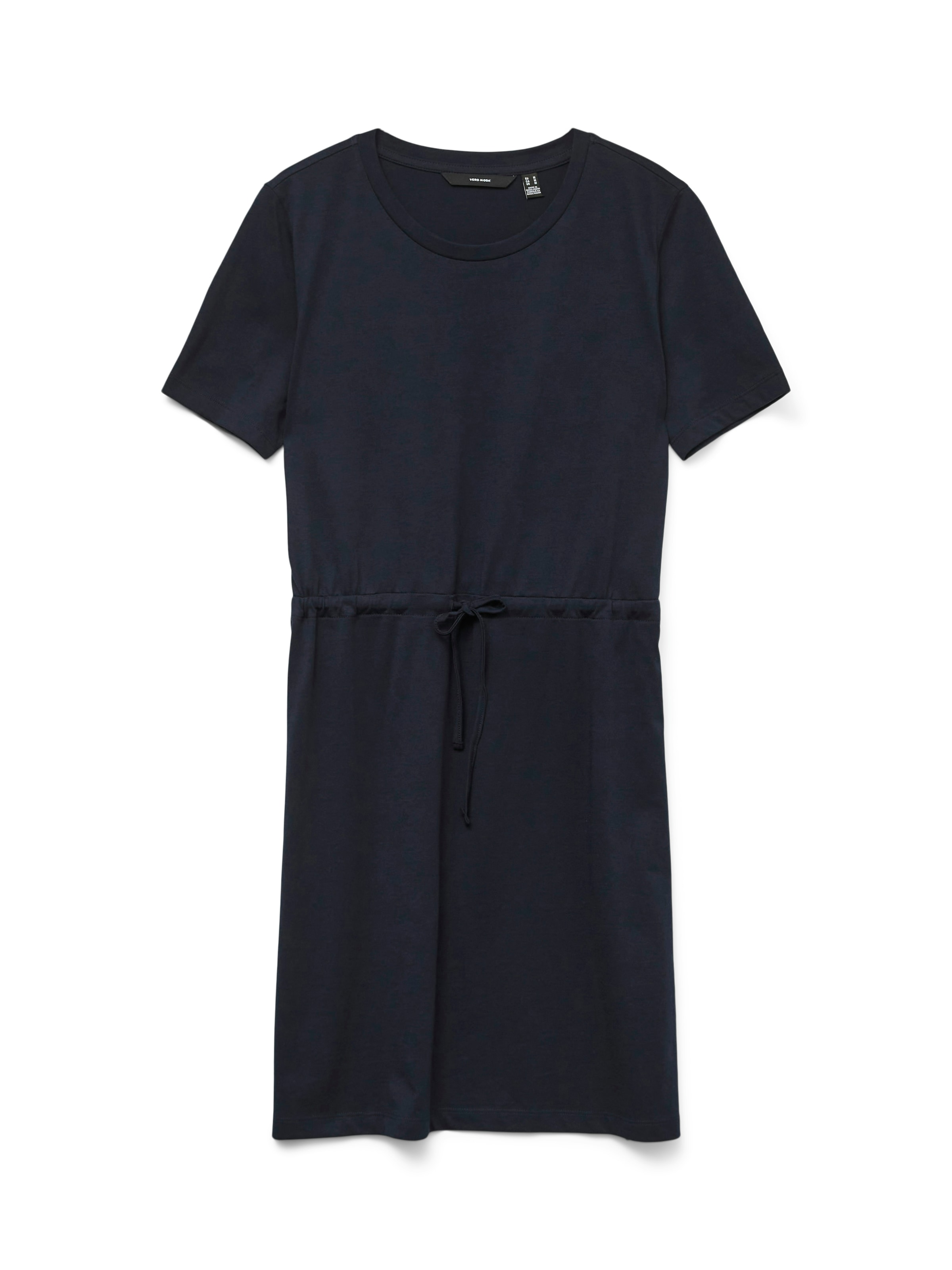 Vero Moda Shirtkleid »VMLUNA SS SHORT STRING DRESS JRS NOOS«