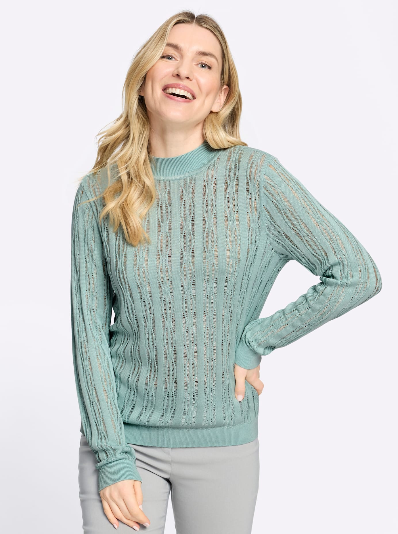 Classic Basics Stehkragenpullover »Stehkragen-Pullover«