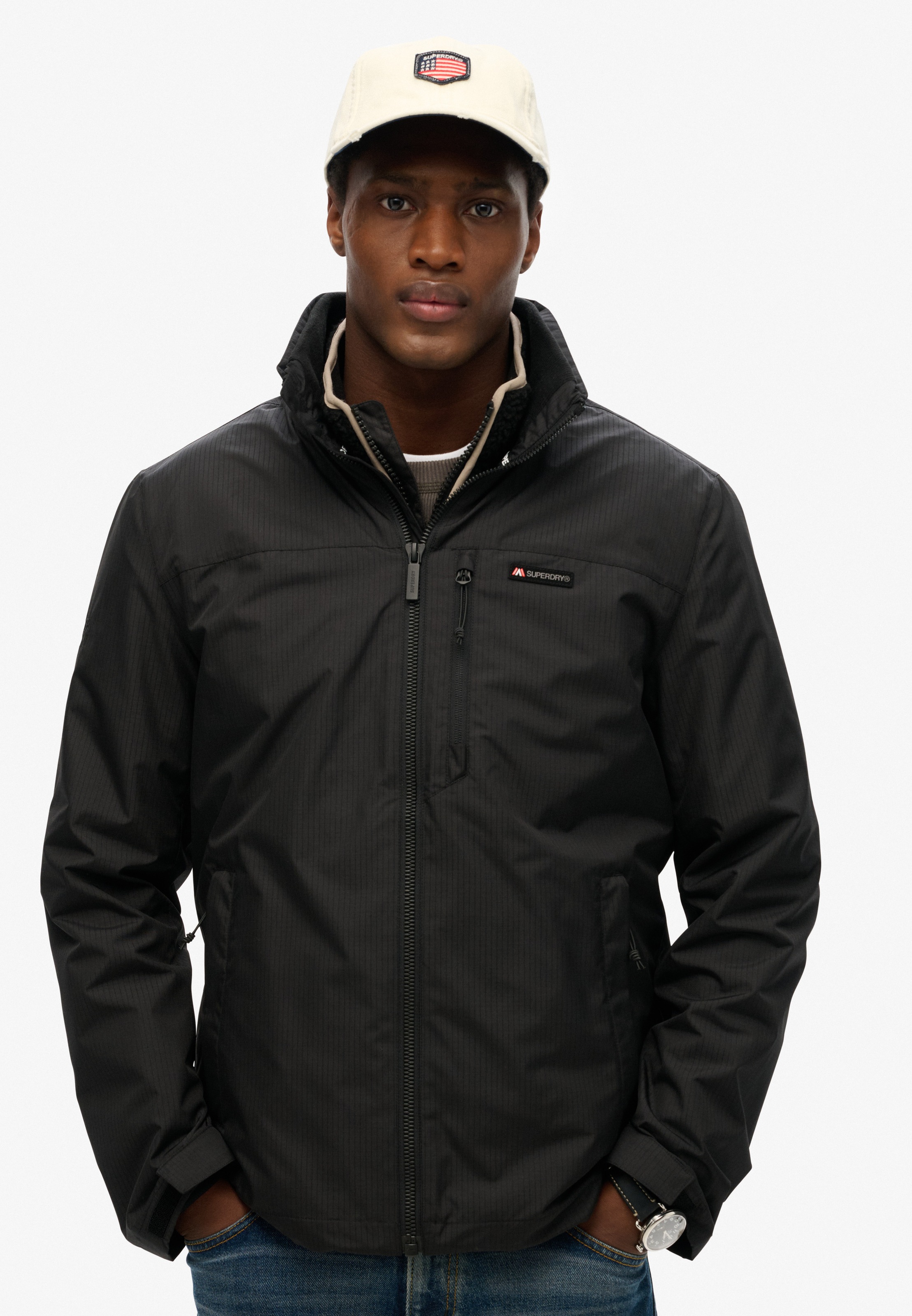 Superdry Outdoorjacke »NON HOOD LOGO WINDBREAKER«