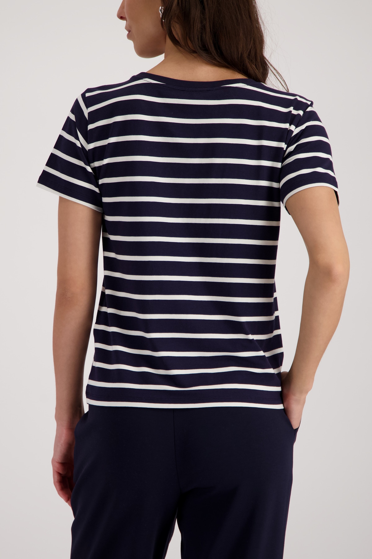 Monari T-Shirt Regular fit mit Streifen