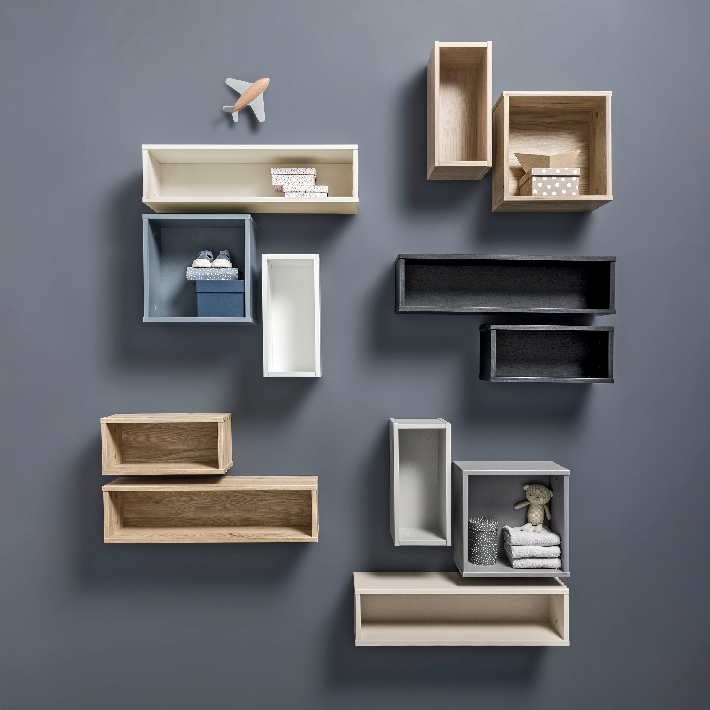 PAIDI Wandregal »Wandbox Q« viele Farbvarianten