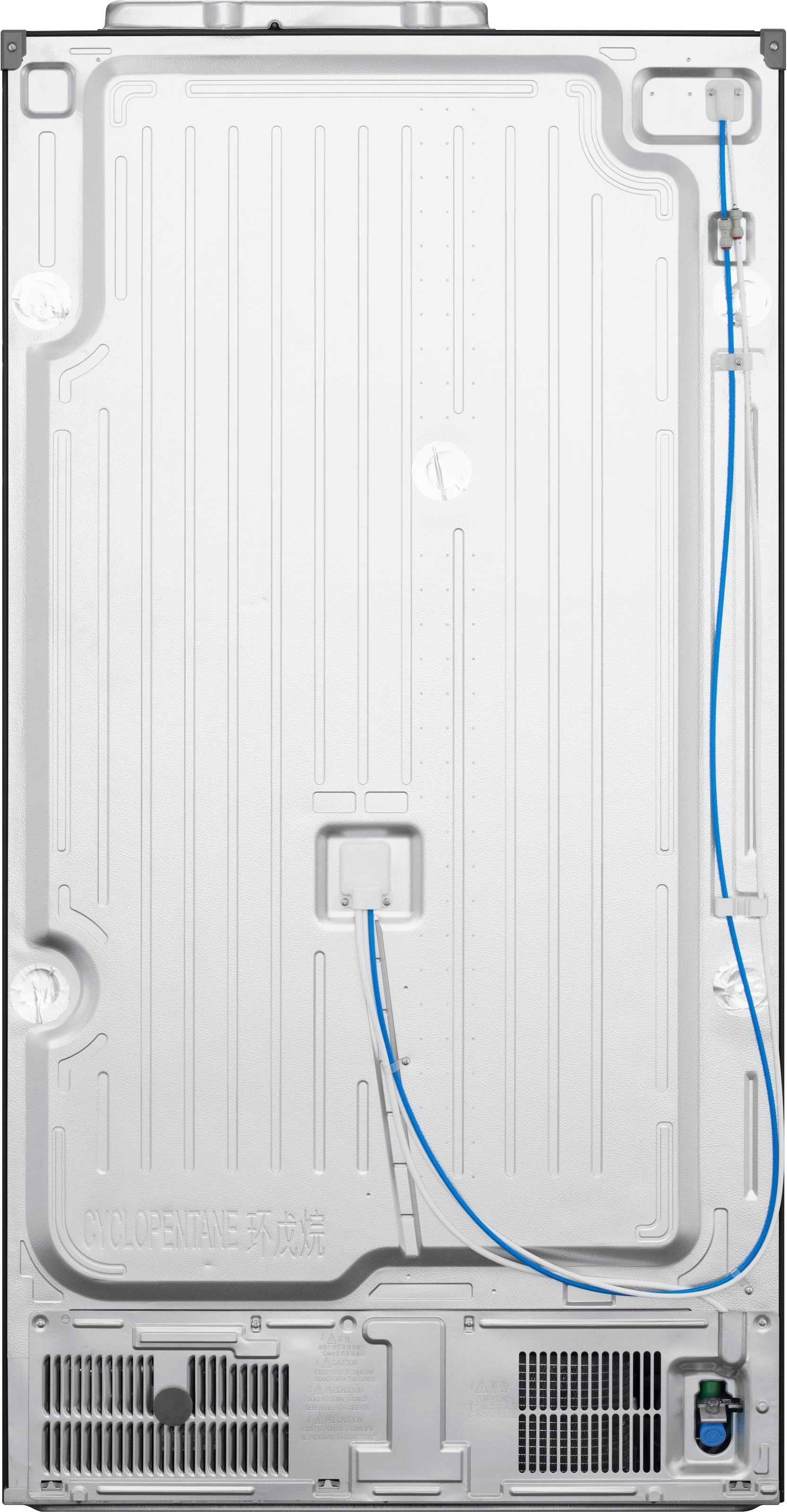 LG Side-by-Side »GSLC40EPPE« 179 cm hoch 91,3 cm breit Total No Frost, LINEARCooling, Multi-Airflow, mit Festwasseranschluss