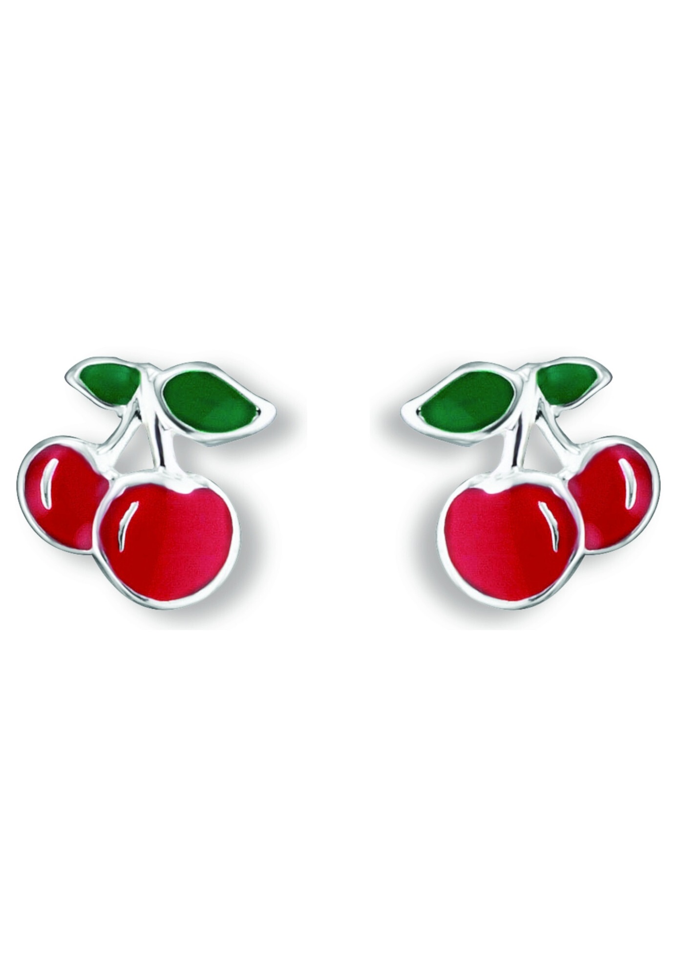 ONE ELEMENT Paar Ohrstecker »Kirsche Ohrringe  Ohrstecker aus 925 Silber«