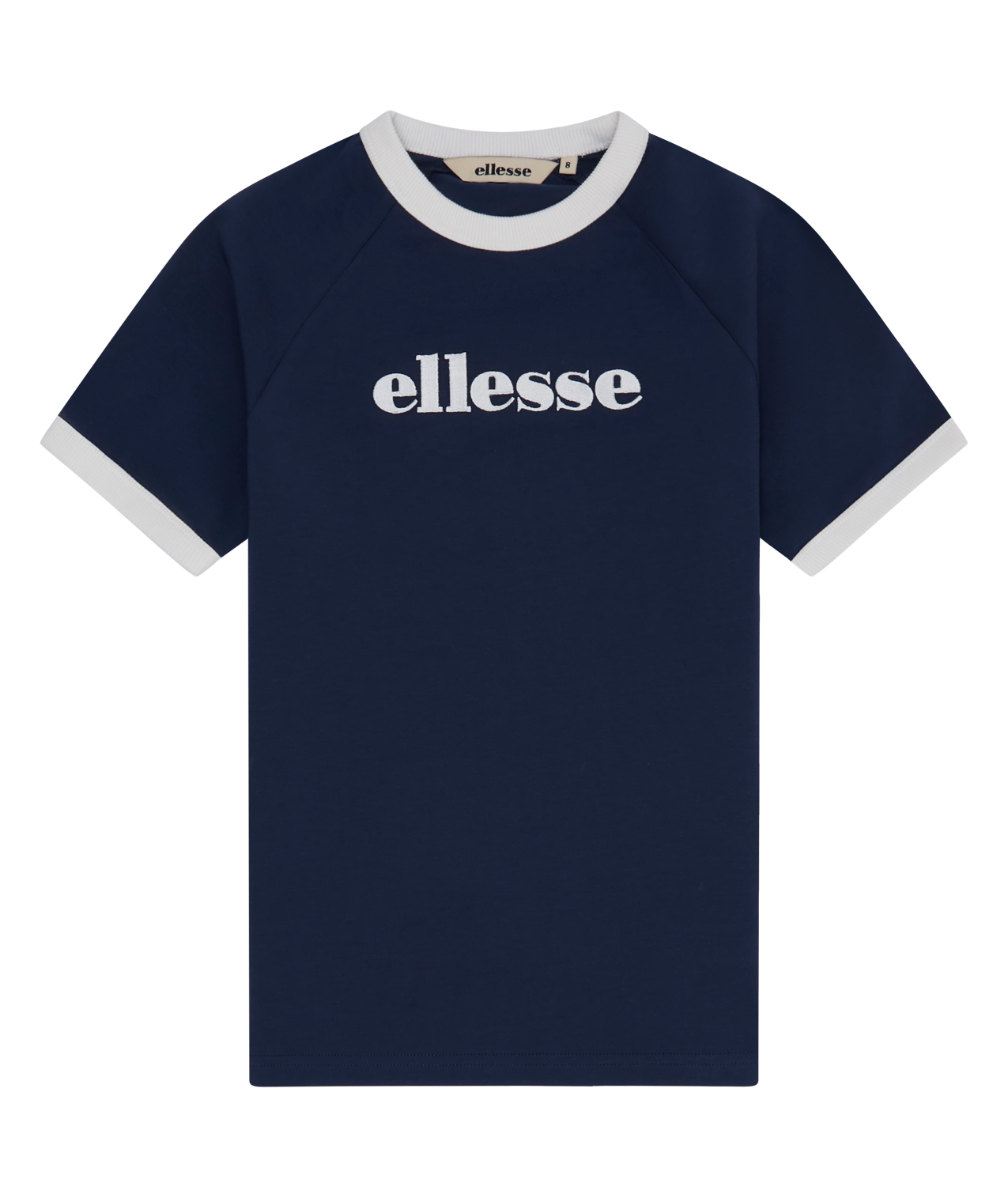 Ellesse T-Shirt »ALBENGA TEE« Kurzarm, mit Rundhalsausschnitt, aus Baumwolle und Elasthan