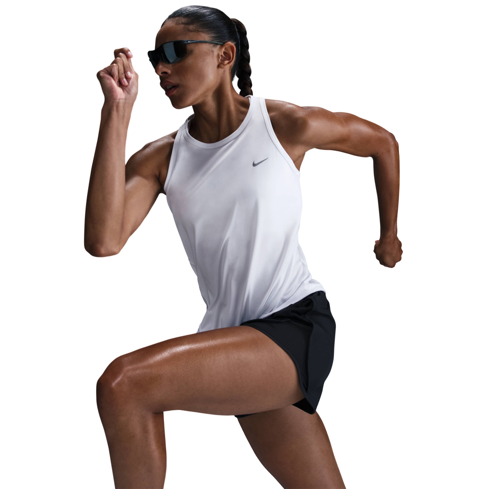 Nike Lauftop »W NK TEMPO DF TANK« abgerundeter Saum, schweißableitendes Dri-FIT-Material
