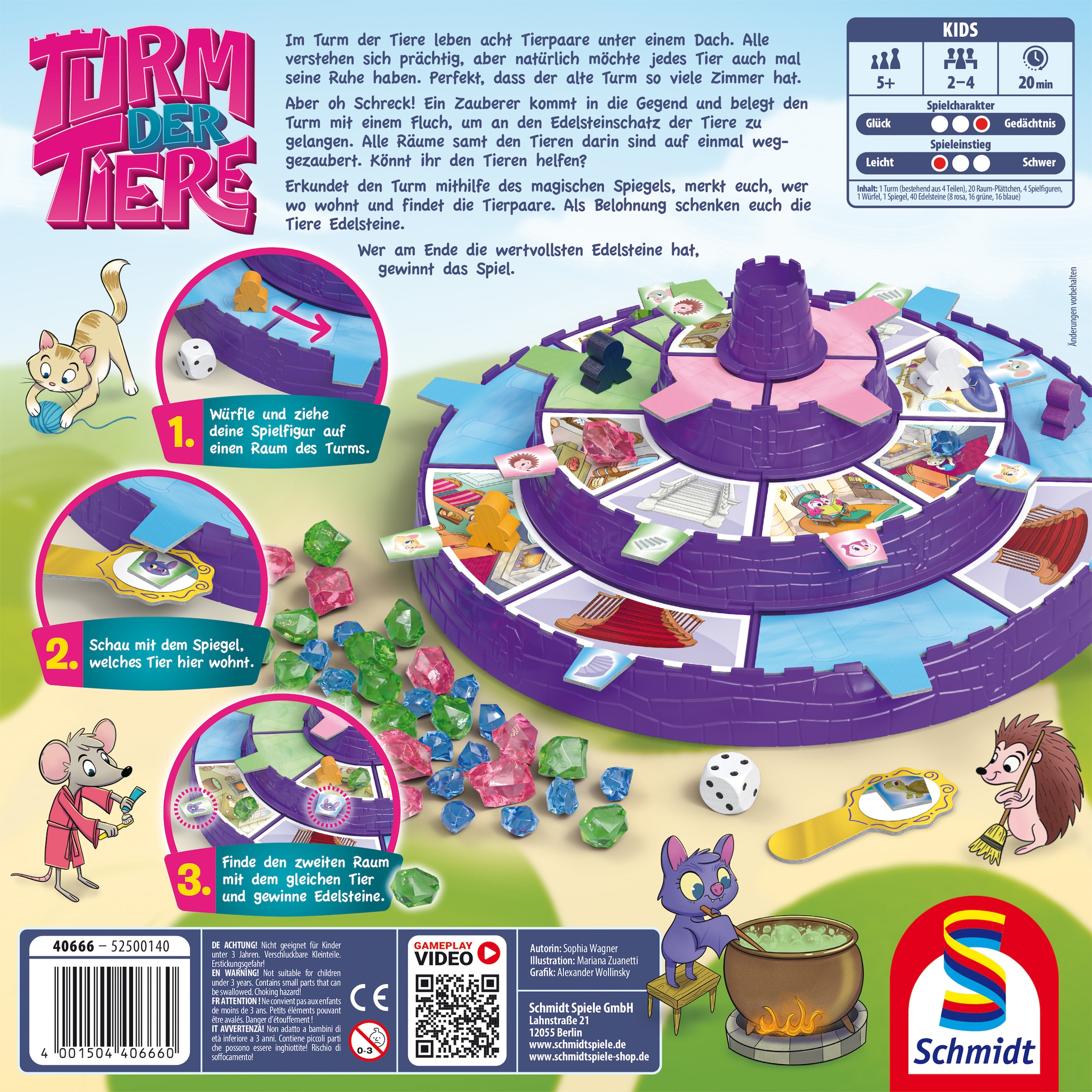 Schmidt Spiele Spiel »Turm der Tiere«