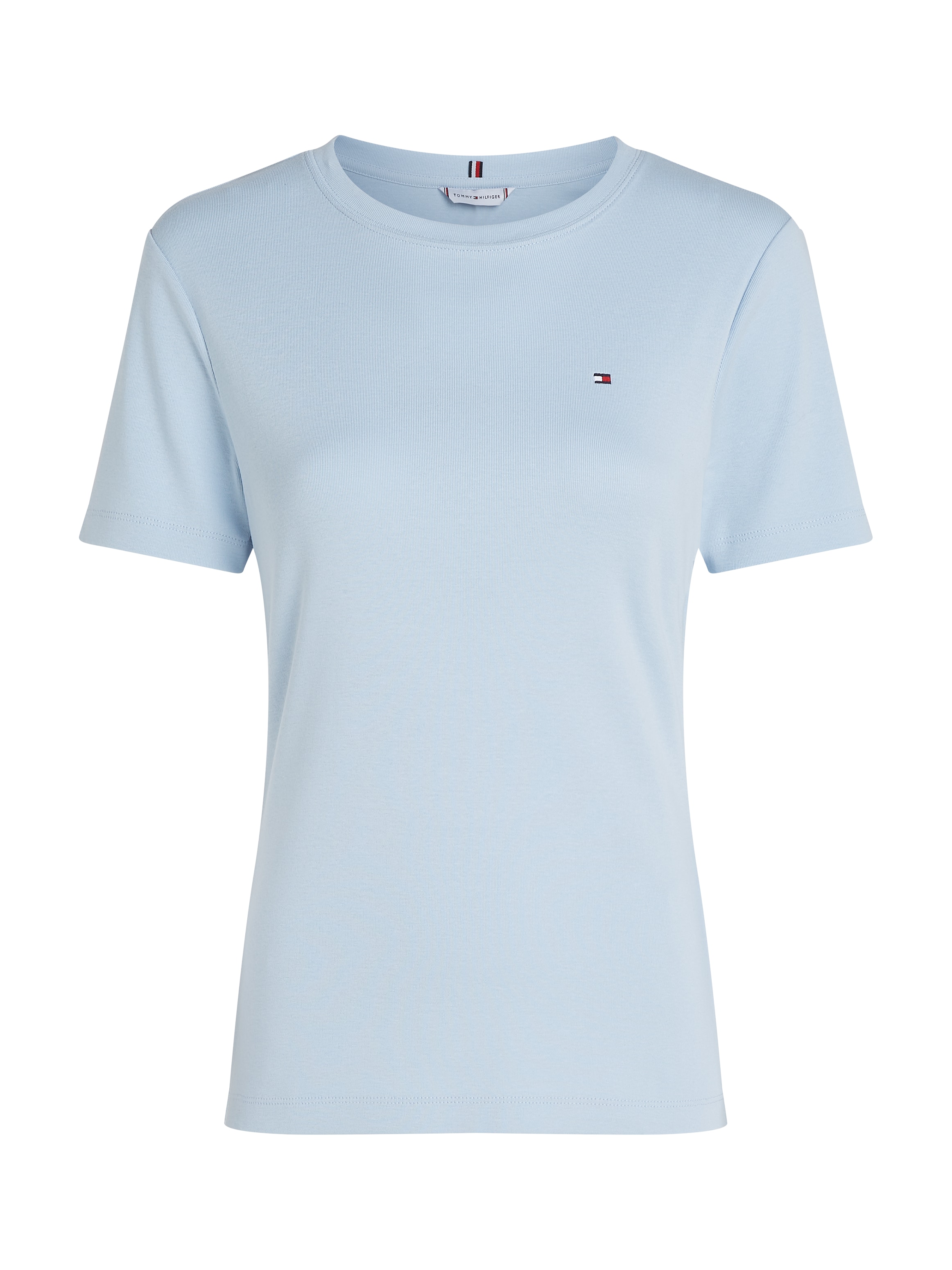 Tommy Hilfiger T-Shirt »SLIM CODY C-NK SS«, mit Logostickerei