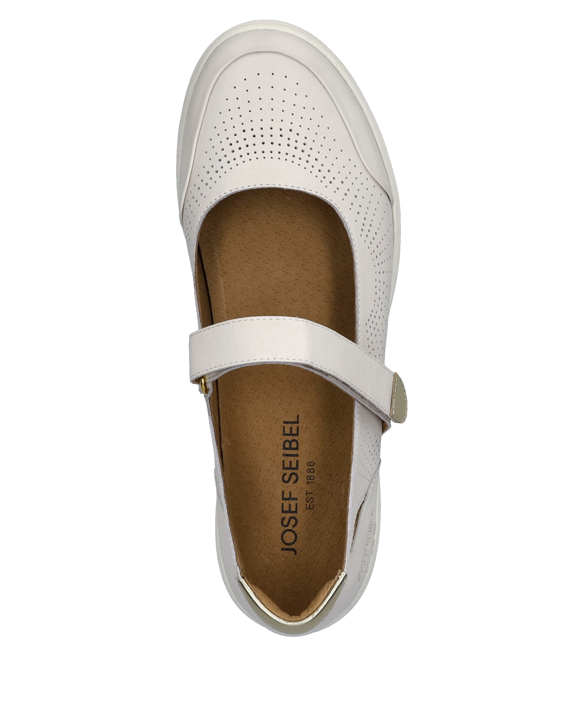 Josef Seibel Slipper »Caren 68, weiss-gold«