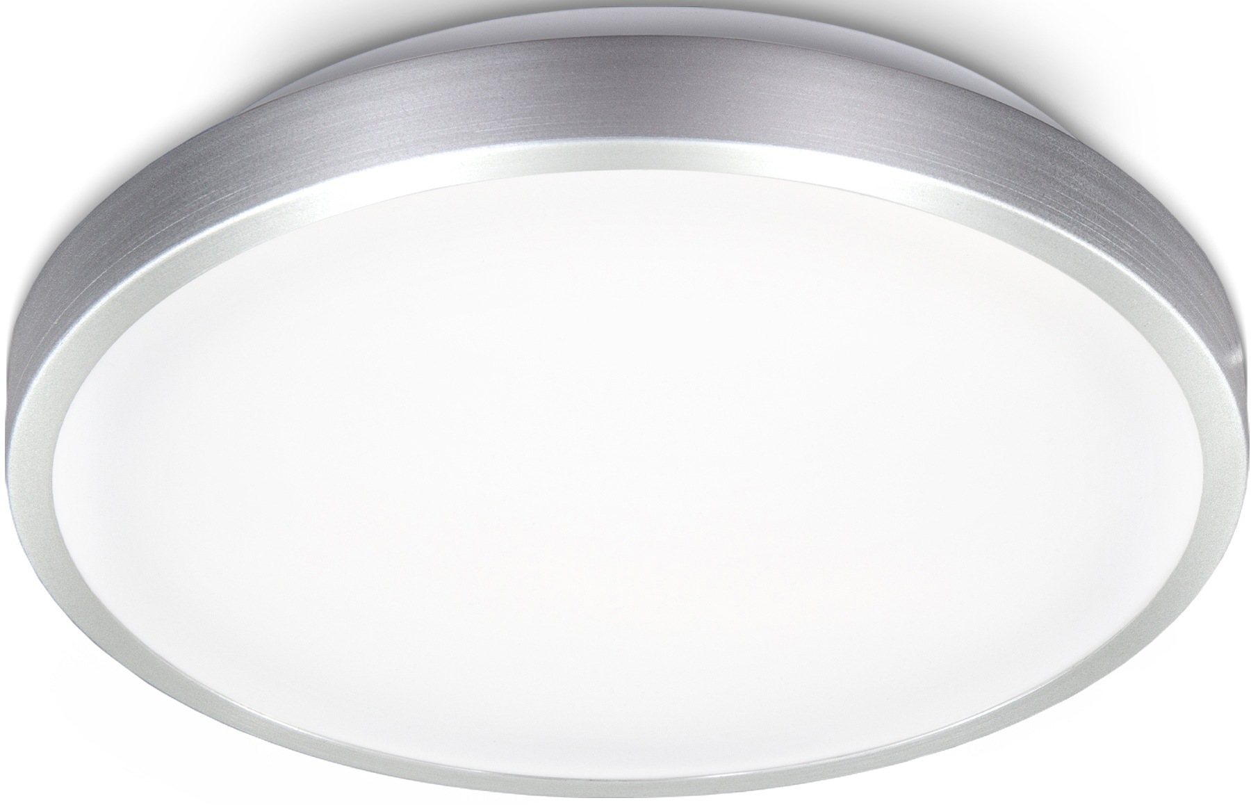 Ovale LED-Deckenleuchte - 4000K - mit Nachtlicht - ohne Schalter
